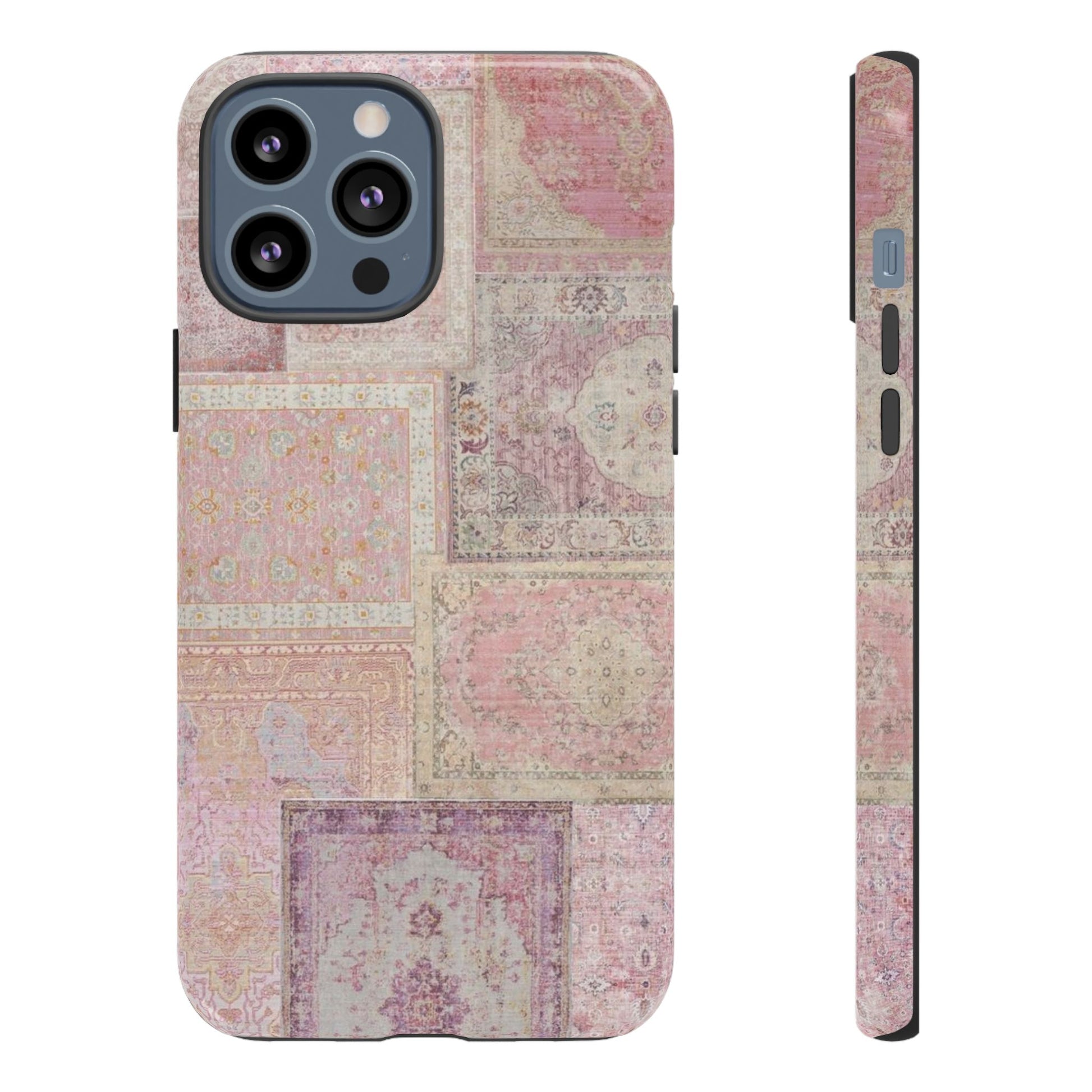 Pink Persian Rug Case (collage)