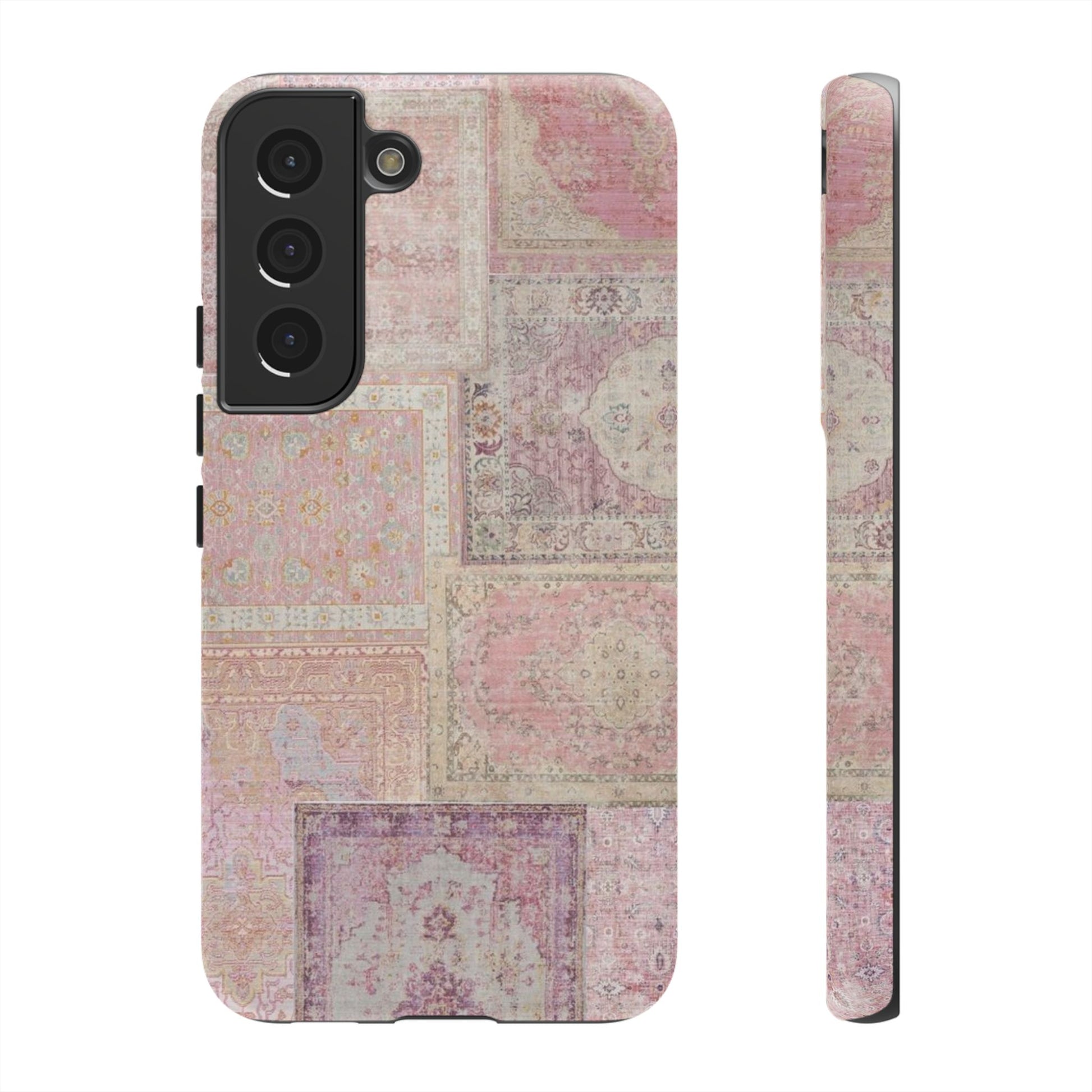 Pink Persian Rug Case (collage)