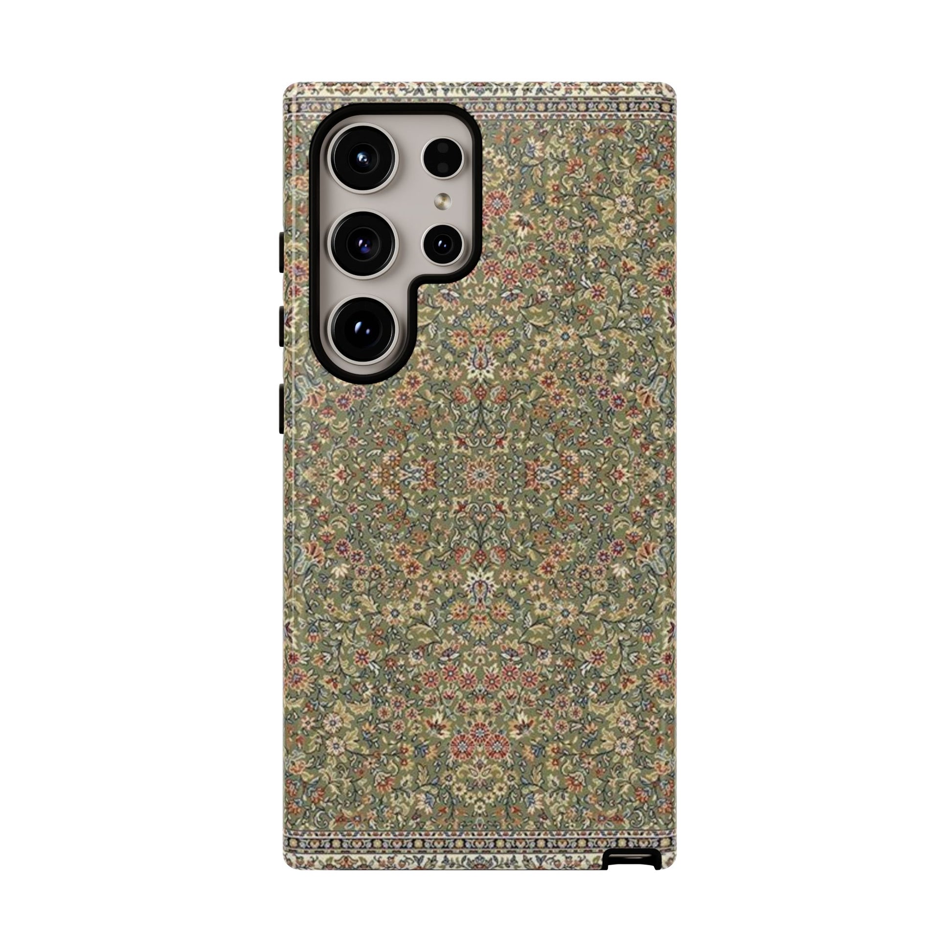 Green Persian Rug Case