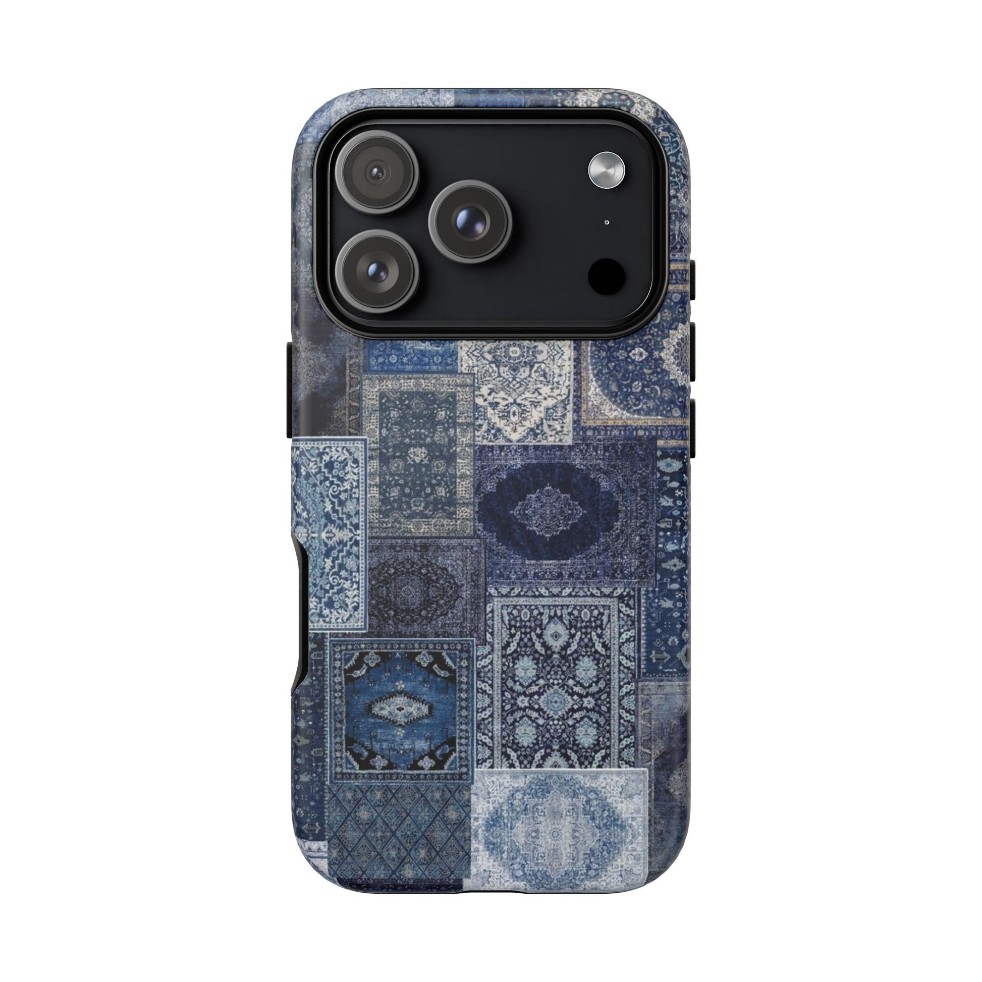 Blue Persian Rug Case (collage)
