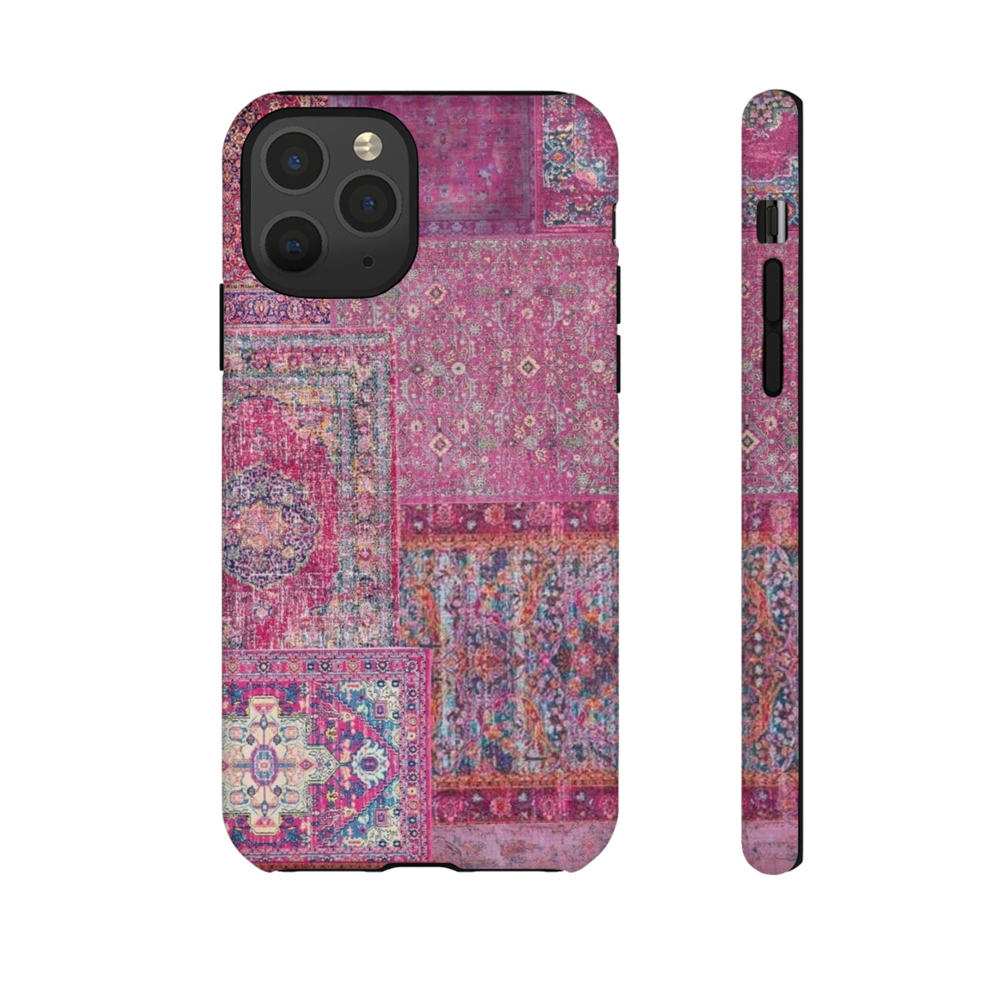 Dark Pink Persian Rug Case