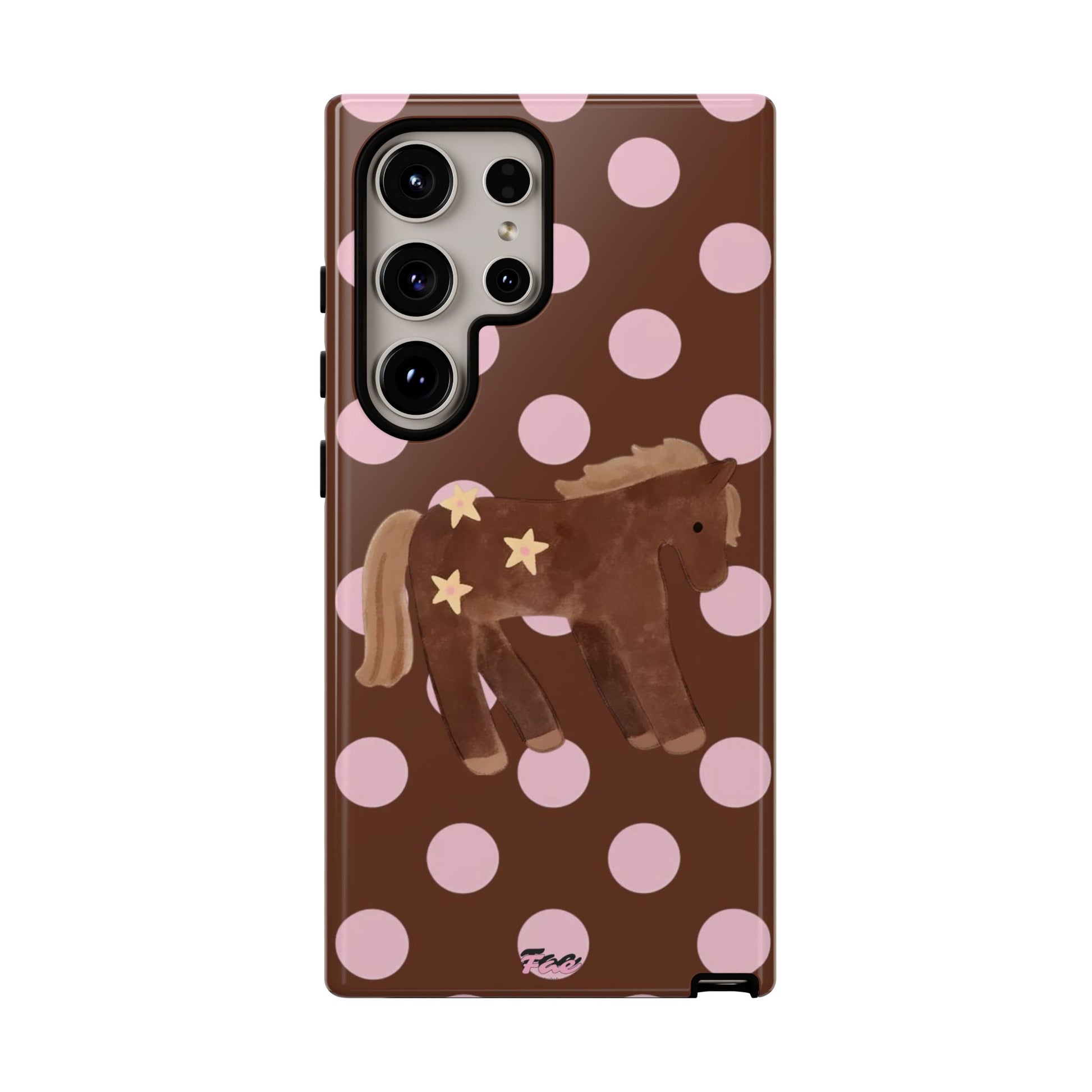 The horse year  case (brown)