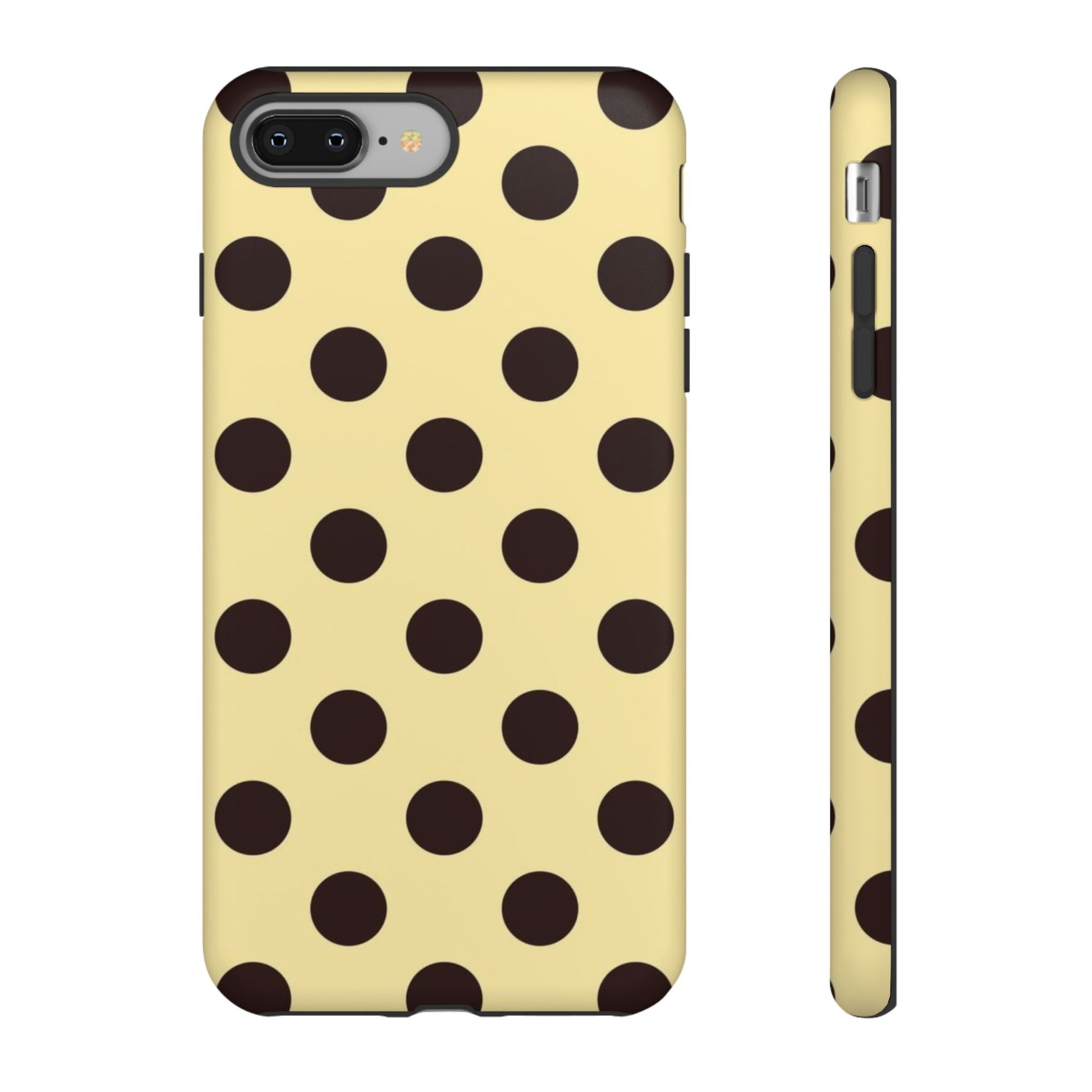 Yellow polka dot  case