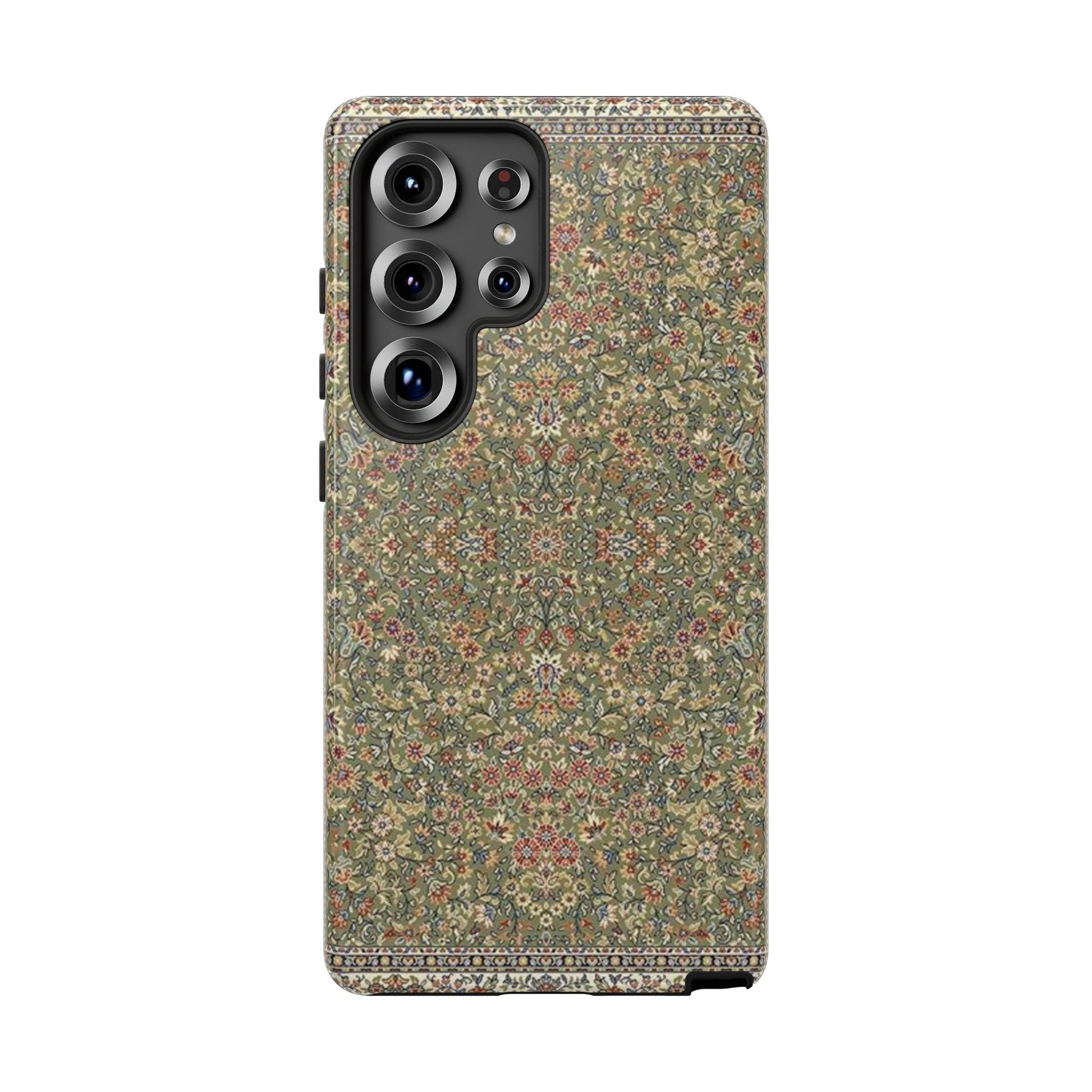 Green Persian Rug Case