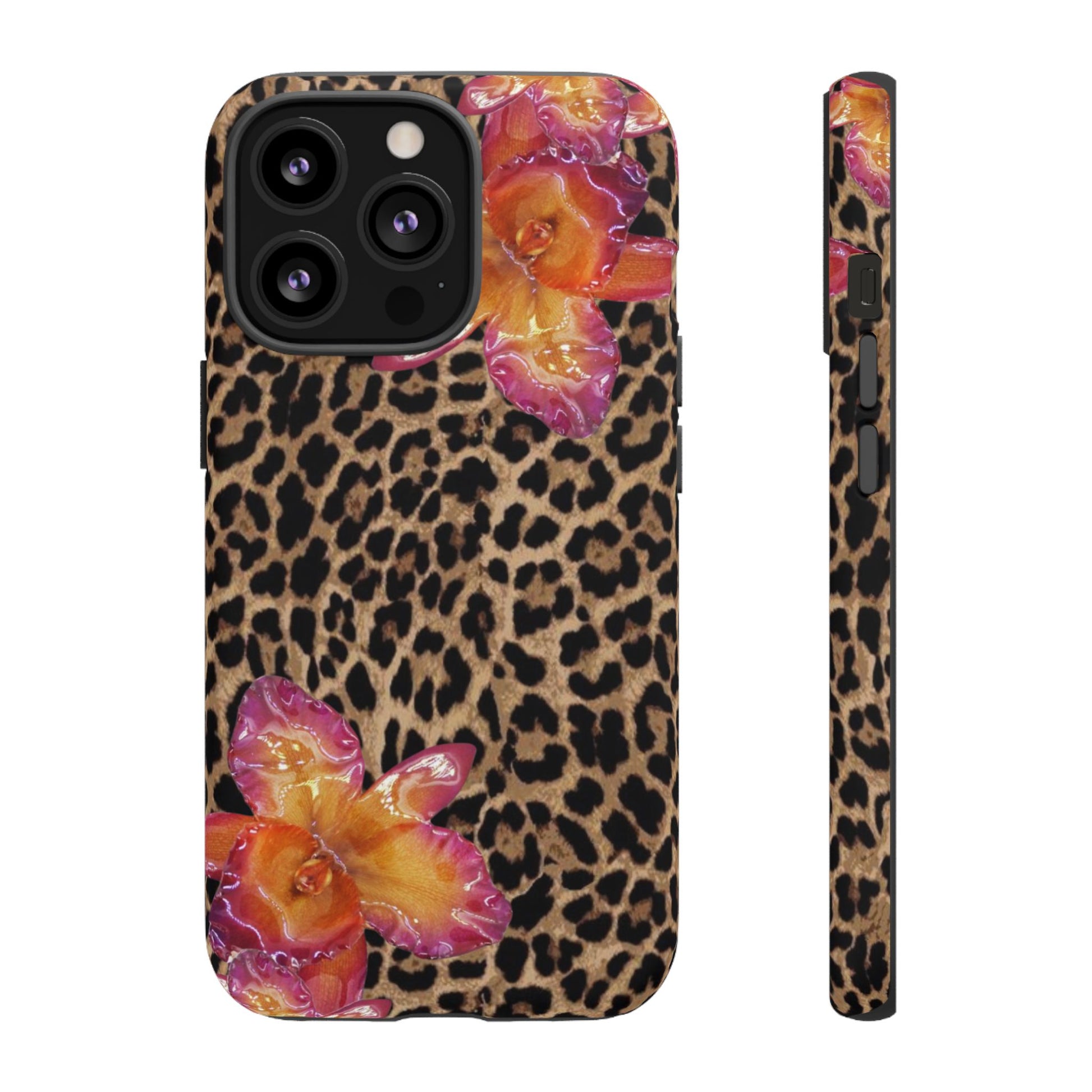 Leopard flower case