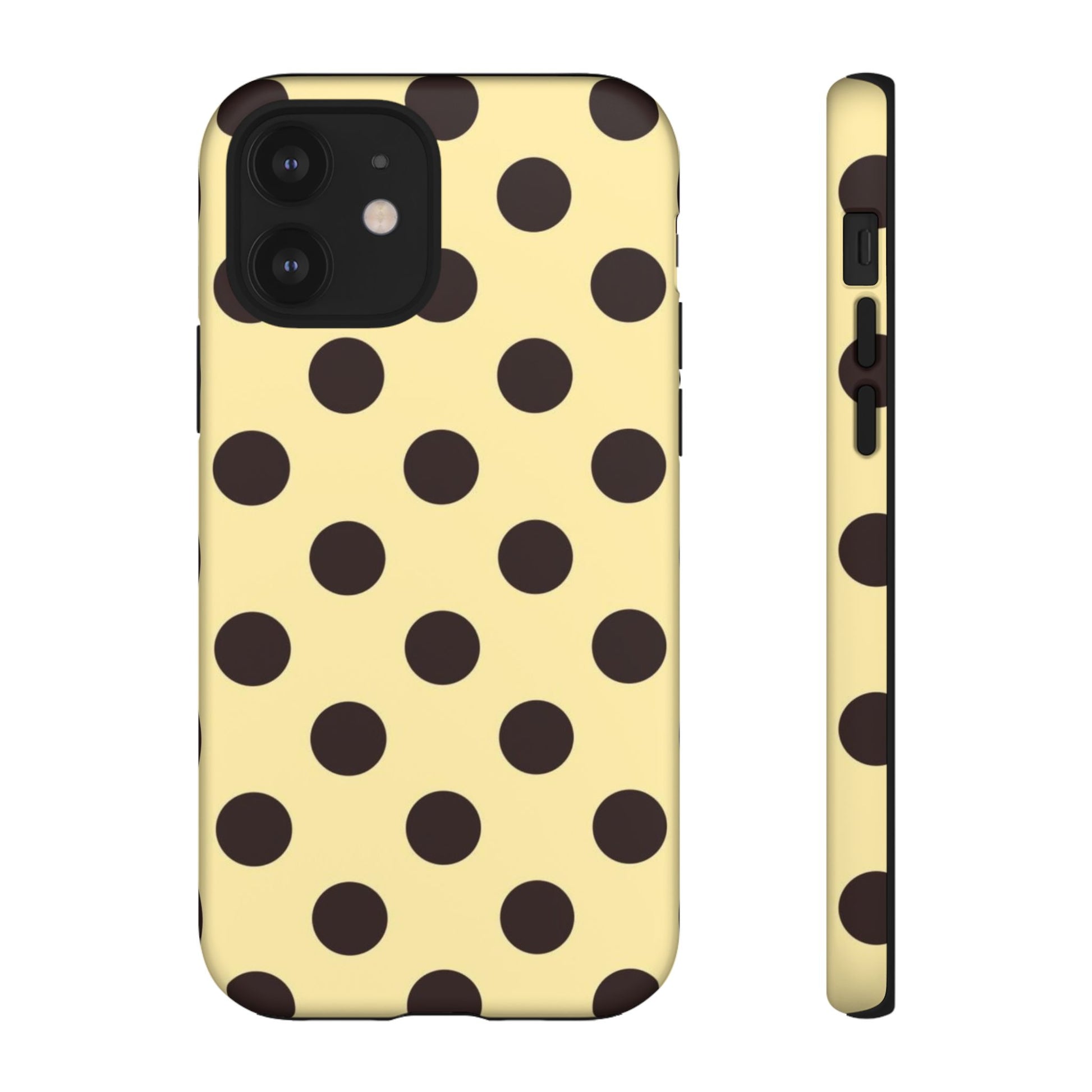 Yellow polka dot  case