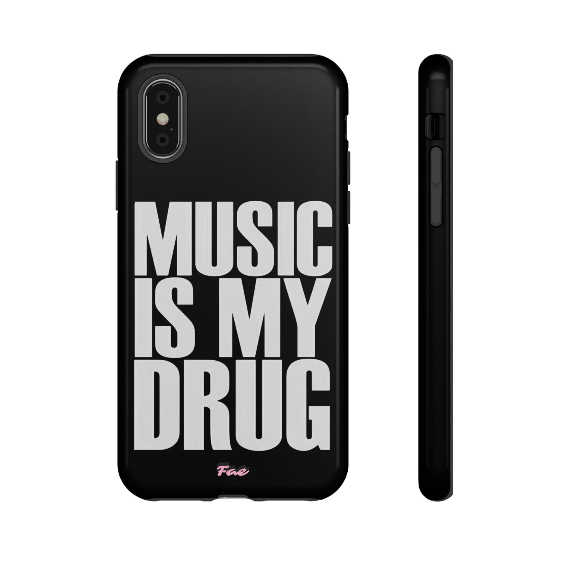 Music is my drug  case