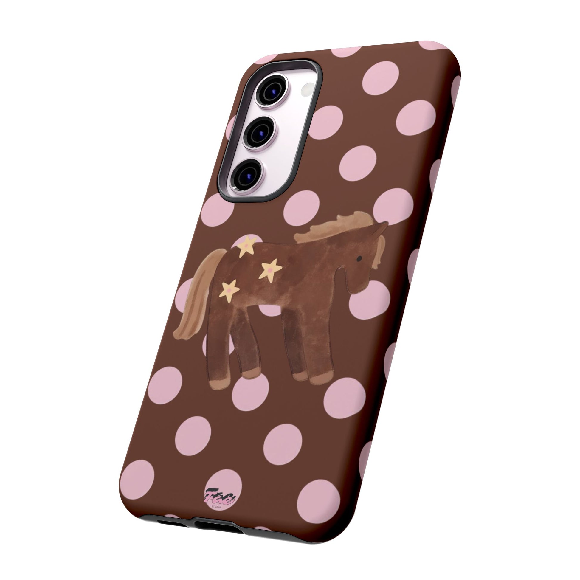 The horse year  case (brown)