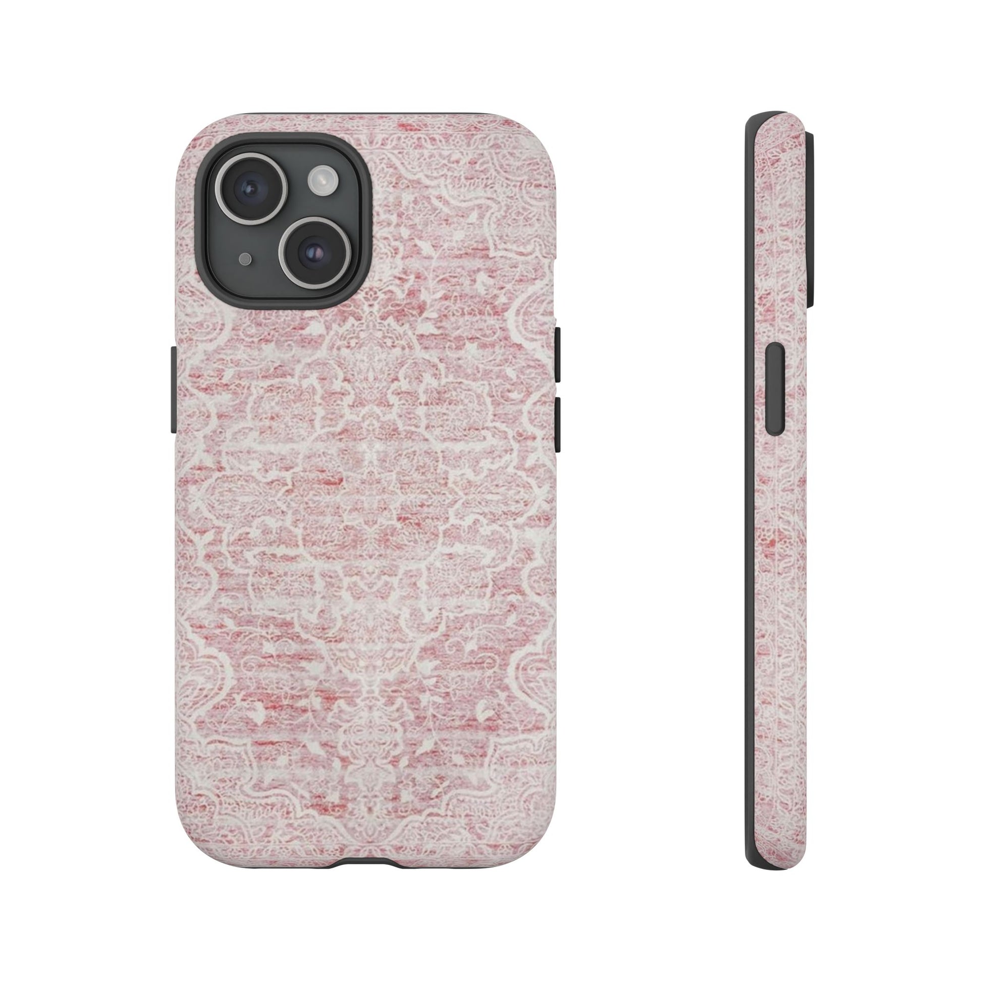 Pink Persian Rug Case