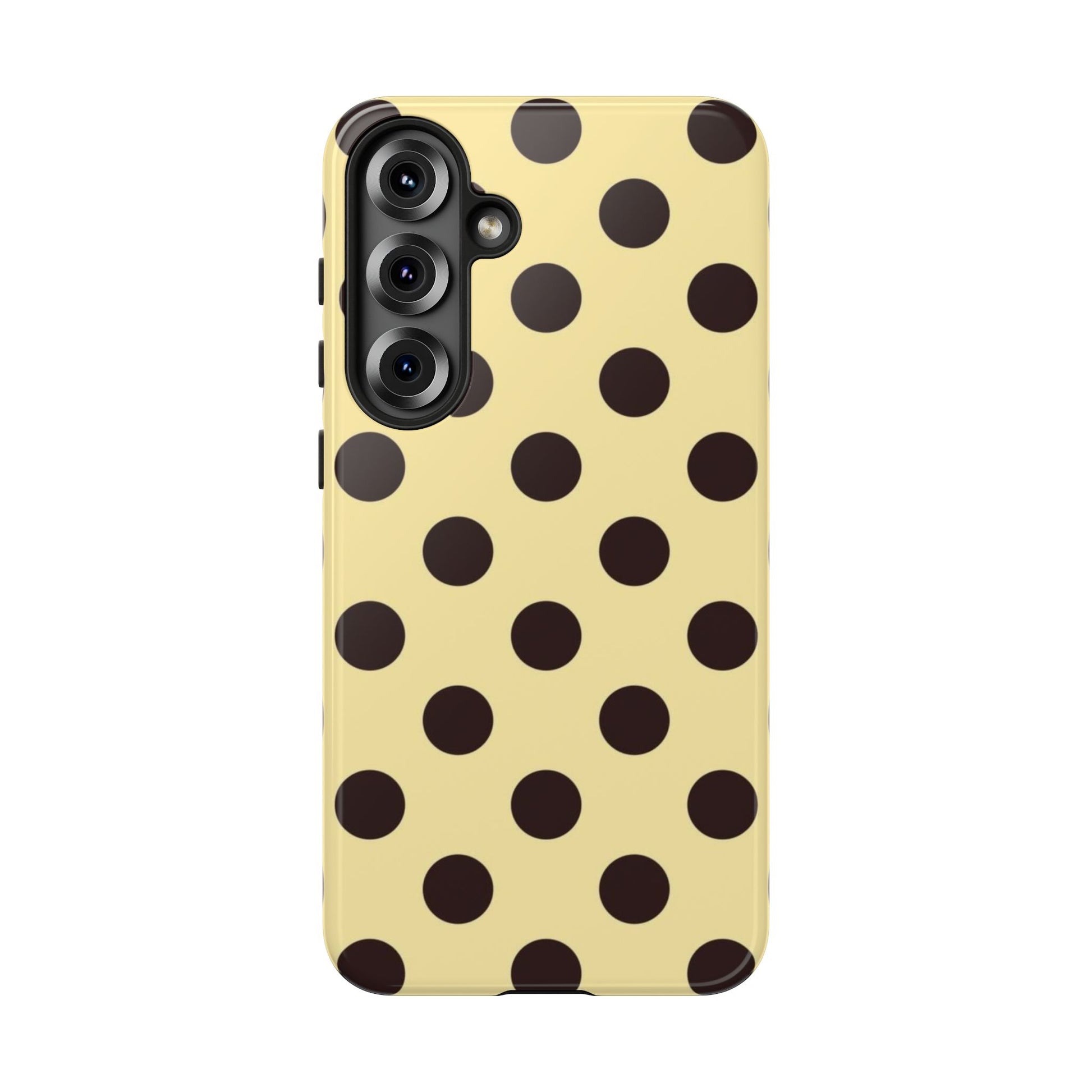 Yellow polka dot  case