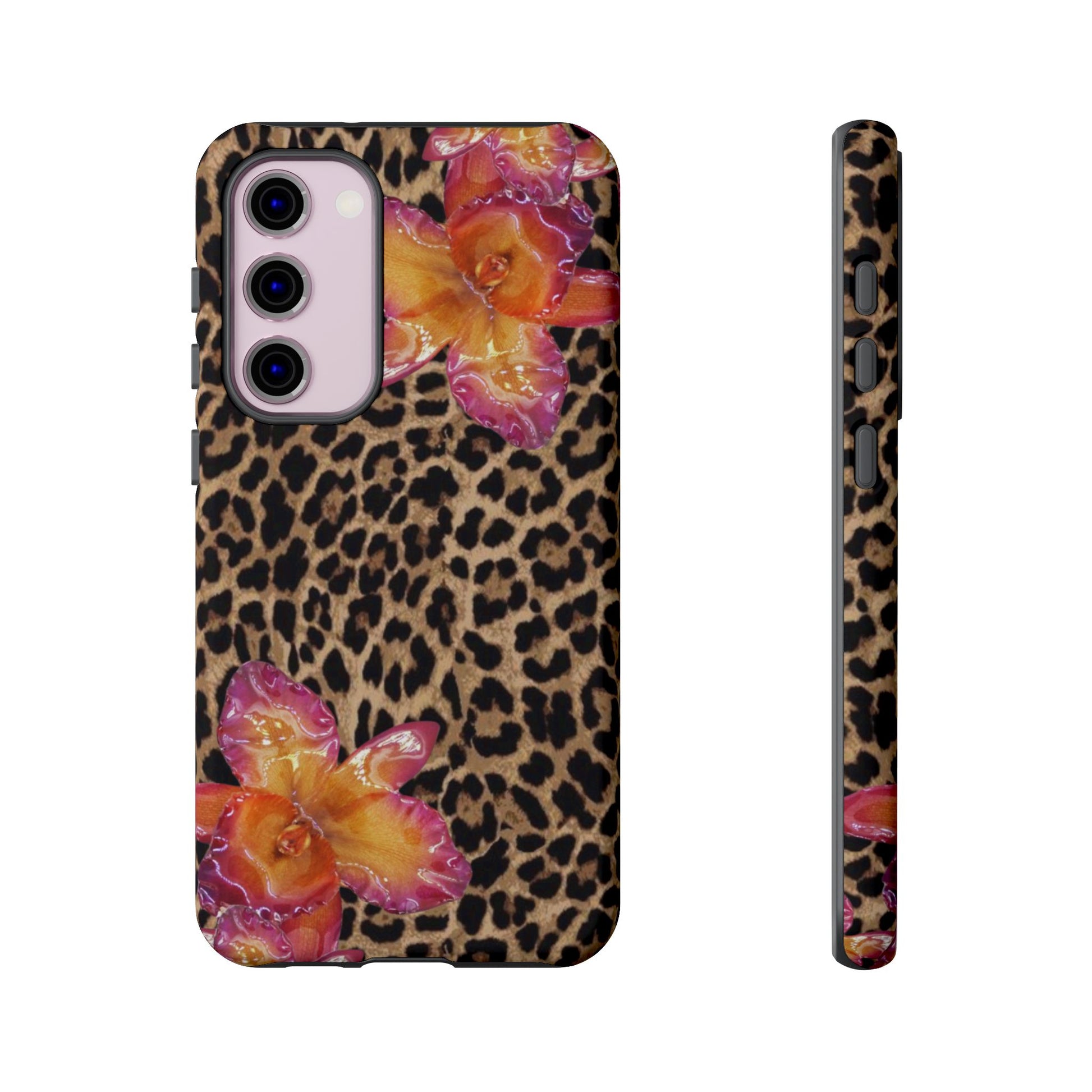 Leopard flower case