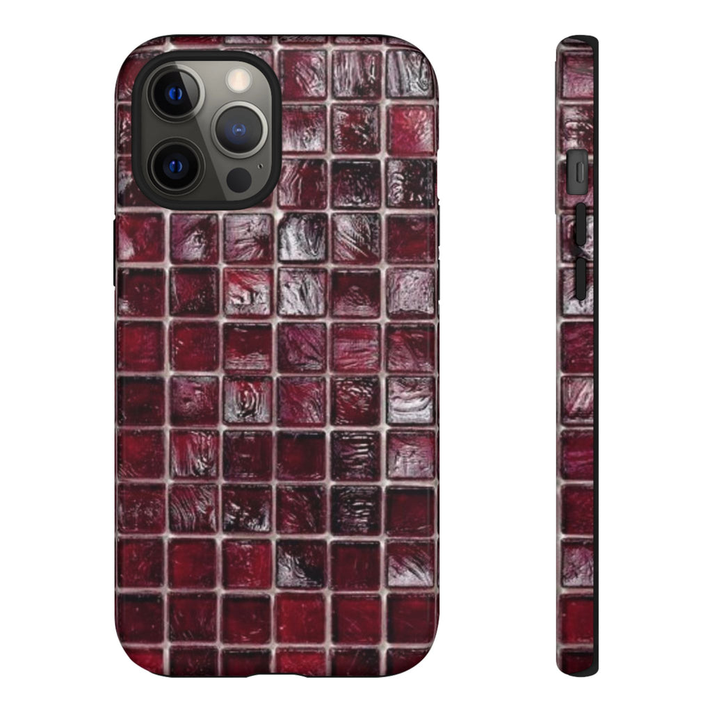 Red Mosaic Case