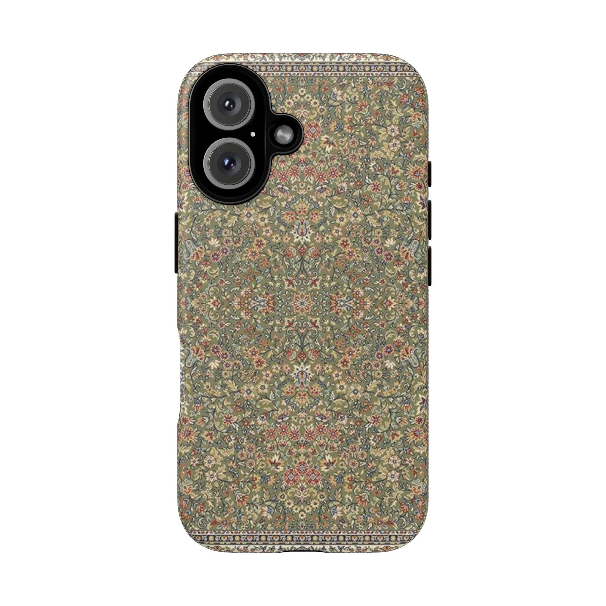 Green Persian Rug Case