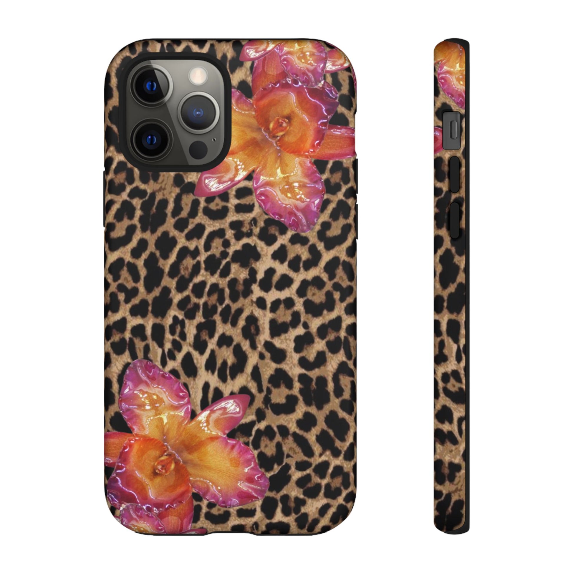 Leopard flower case