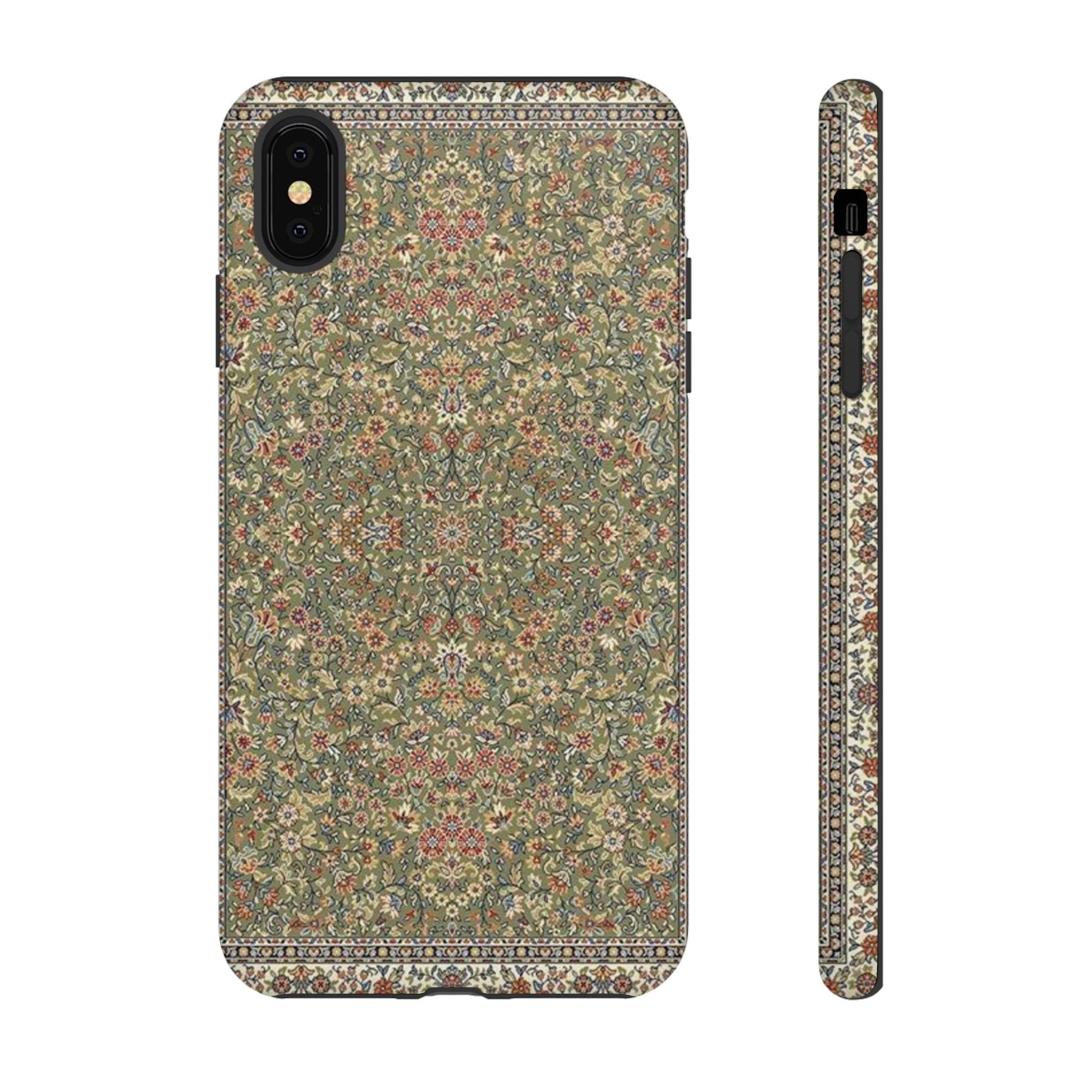 Green Persian Rug Case