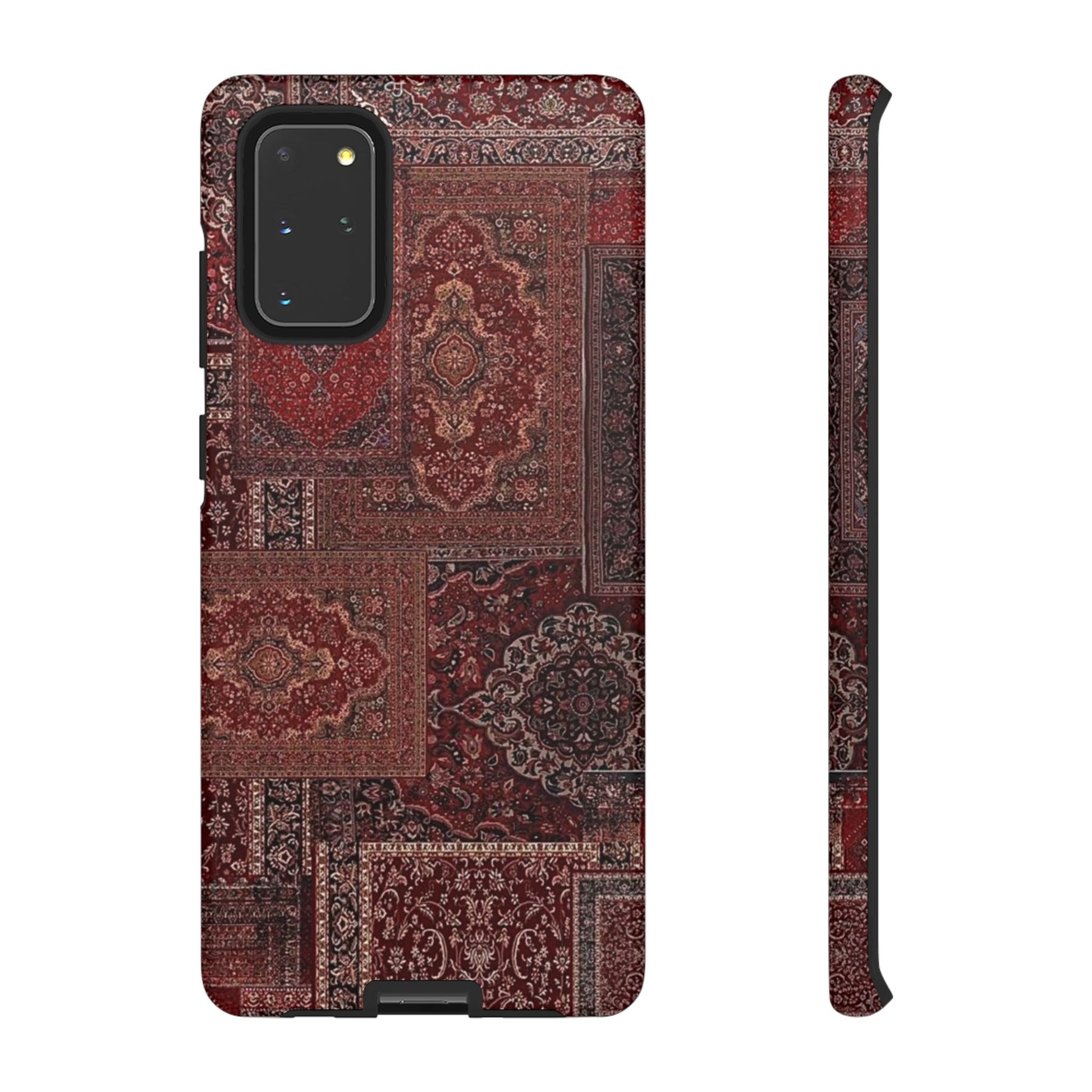 Red Persian Rug Case (collage)