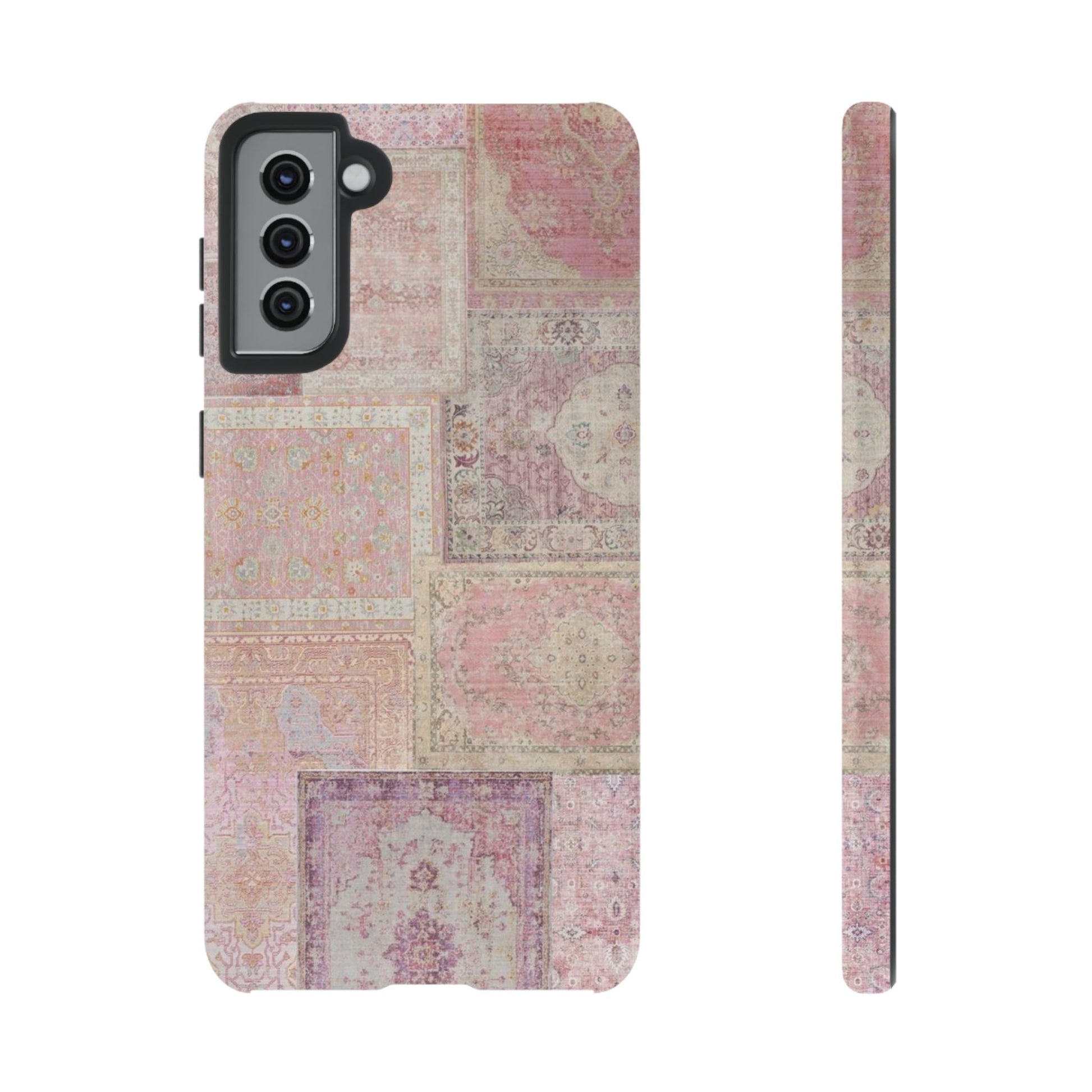 Pink Persian Rug Case (collage)