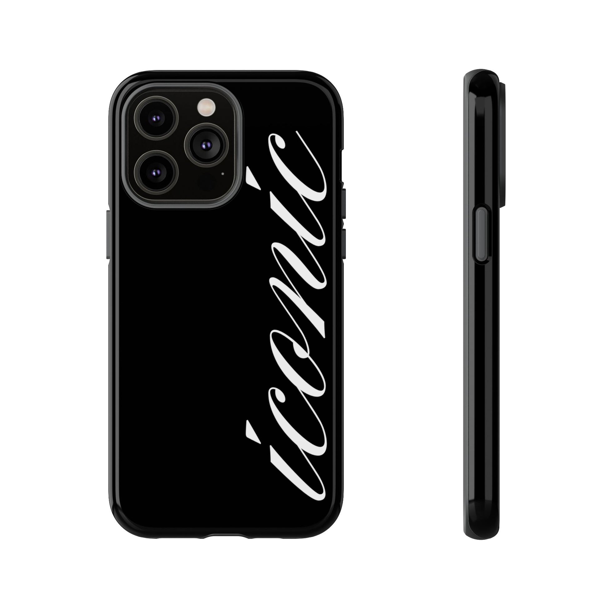Iconic black case