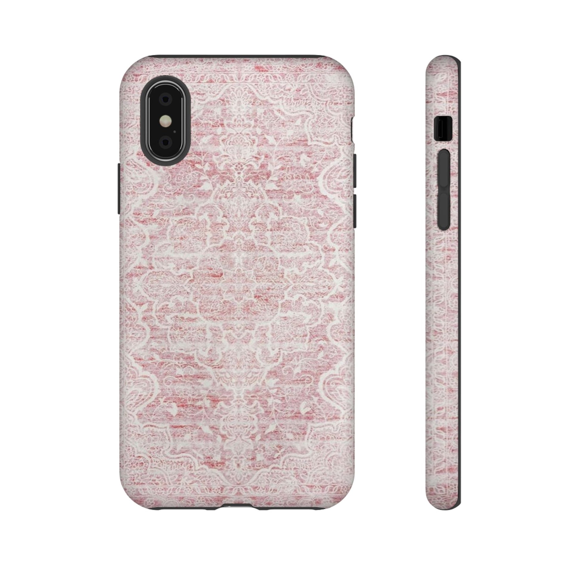 Pink Persian Rug Case