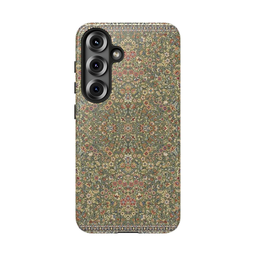 Green Persian Rug Case