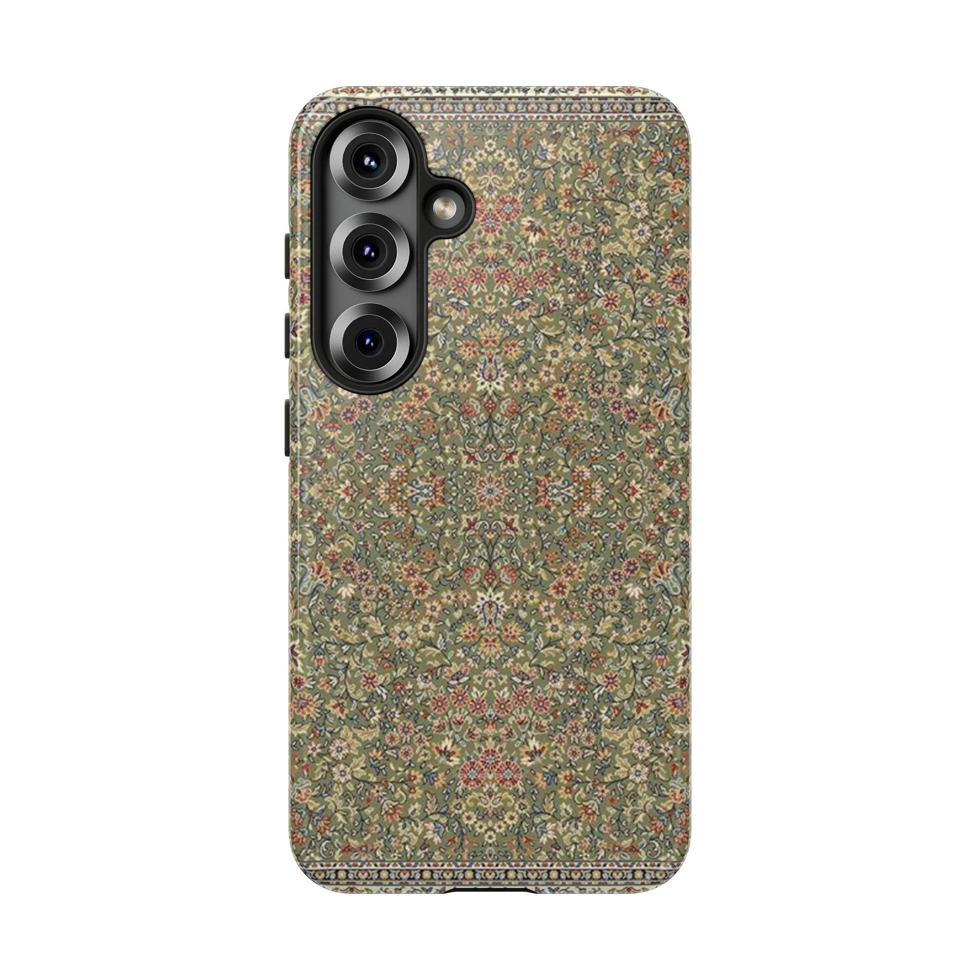 Green Persian Rug Case