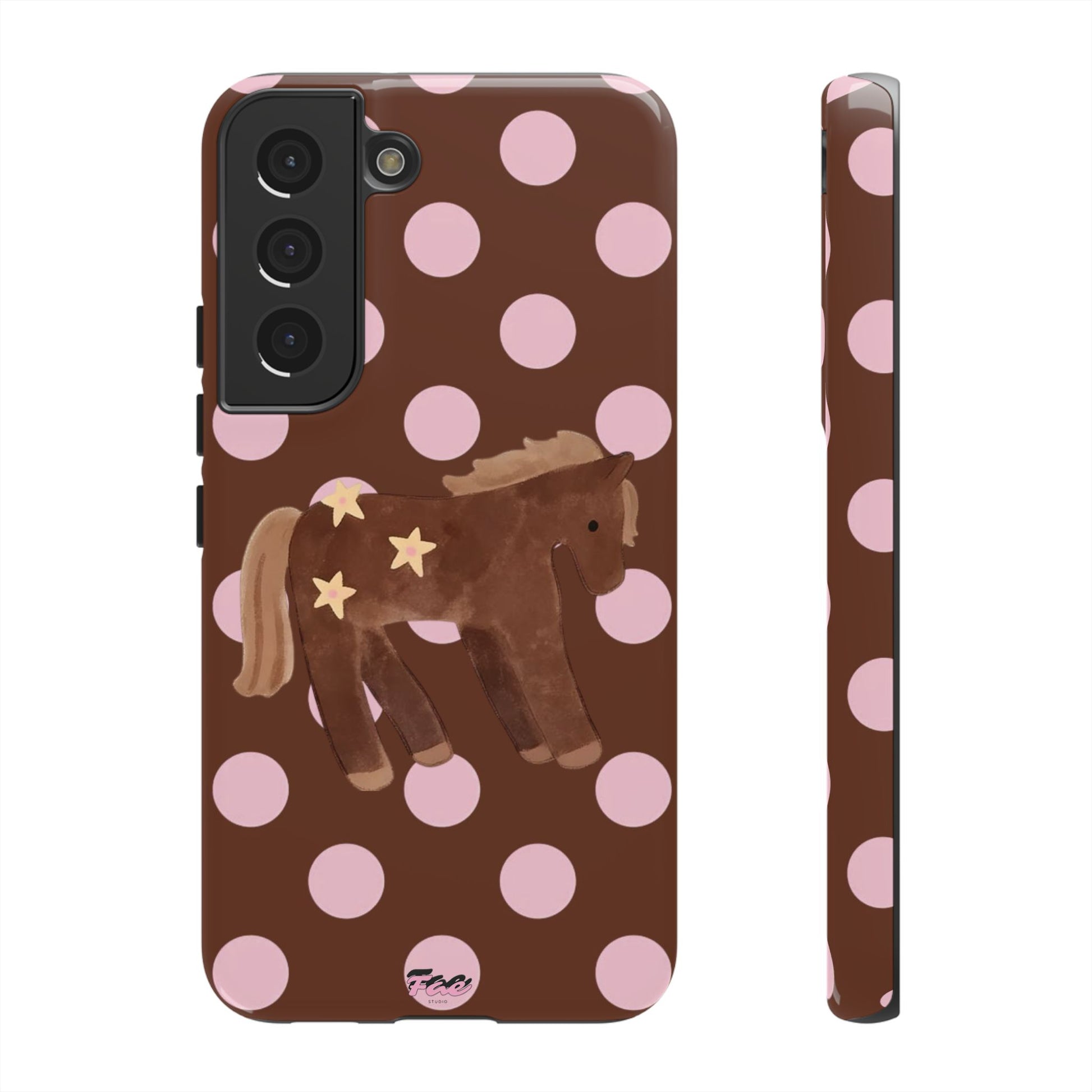 The horse year  case (brown)
