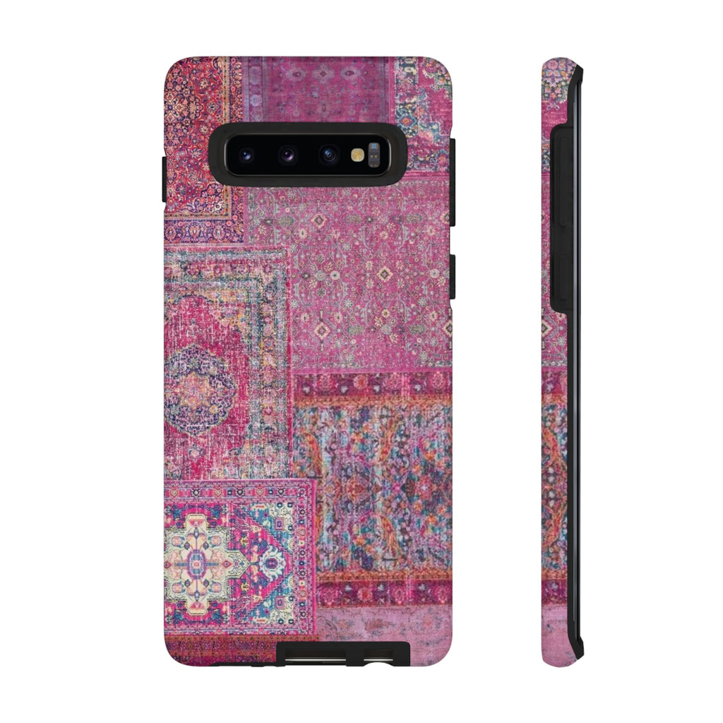 Dark Pink Persian Rug Case