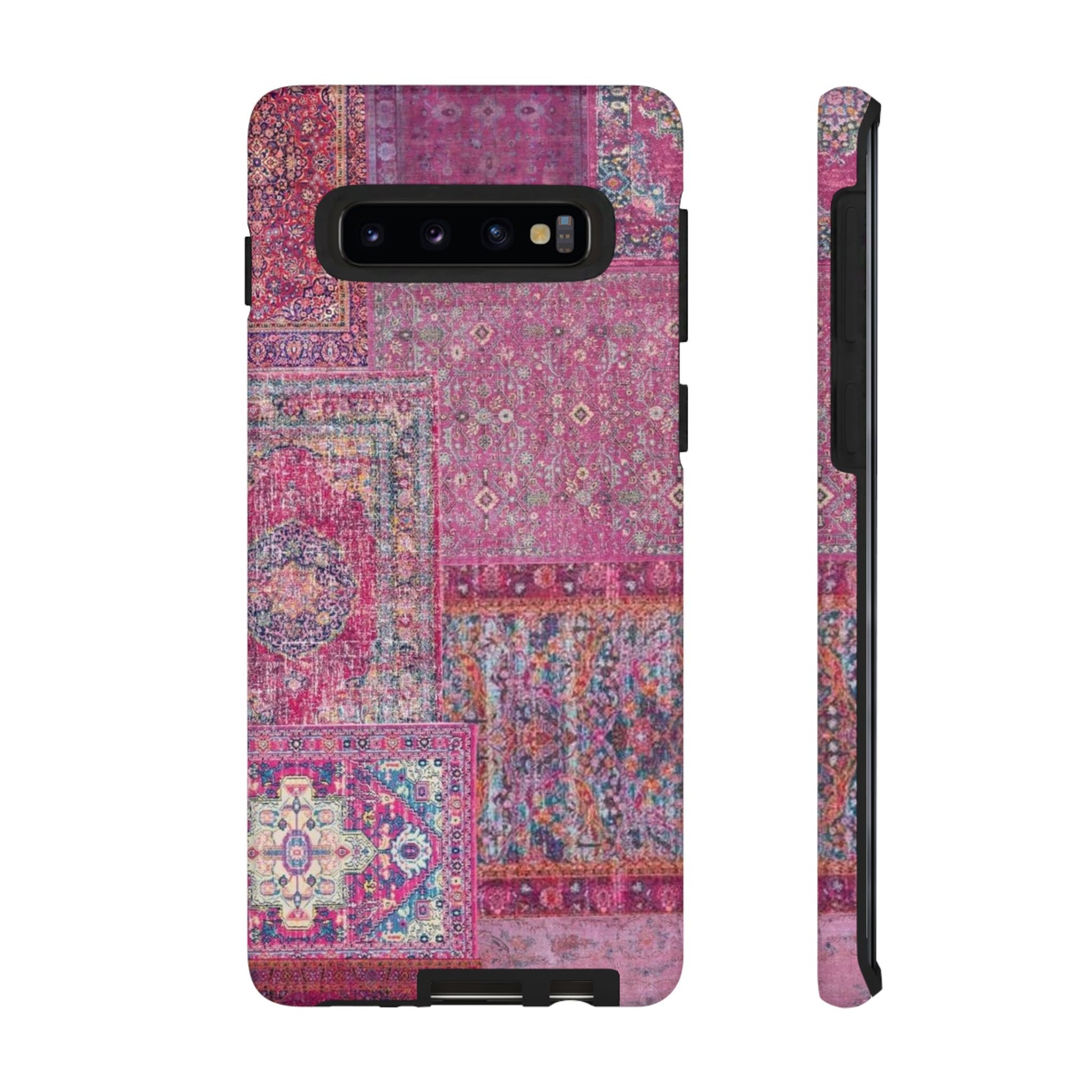 Dark Pink Persian Rug Case