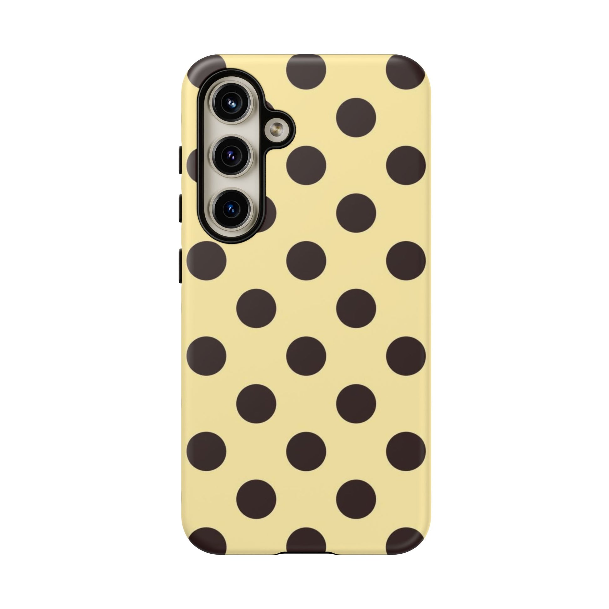 Yellow polka dot  case