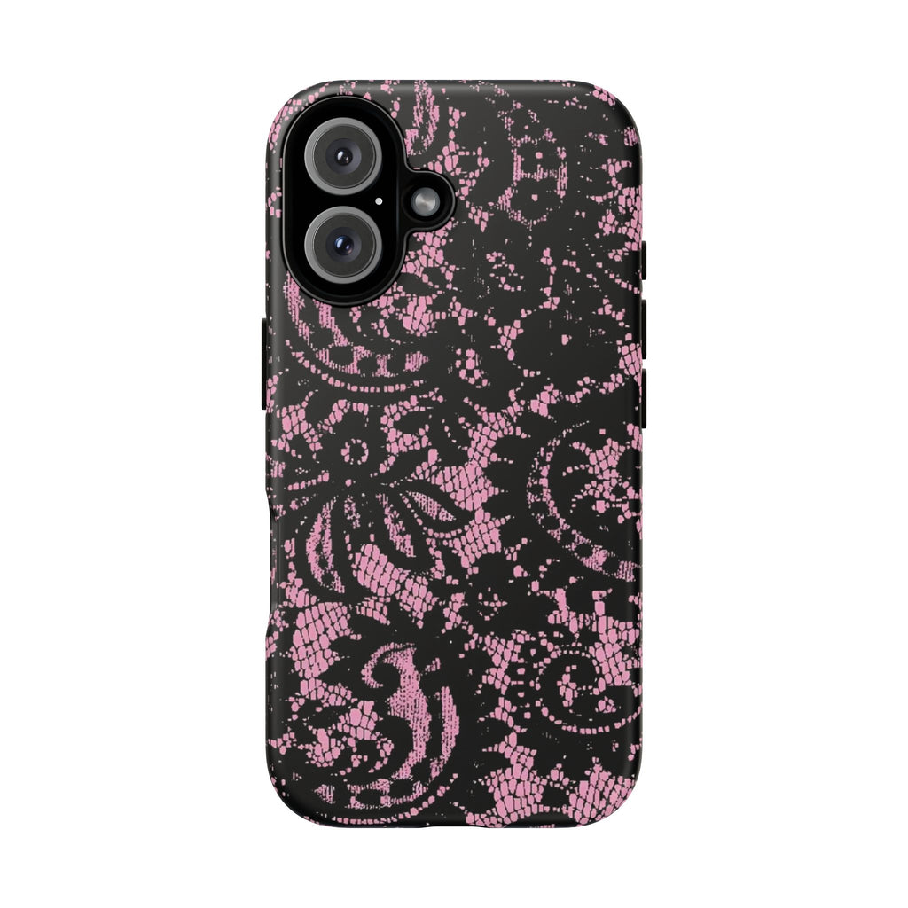 Pink lace case