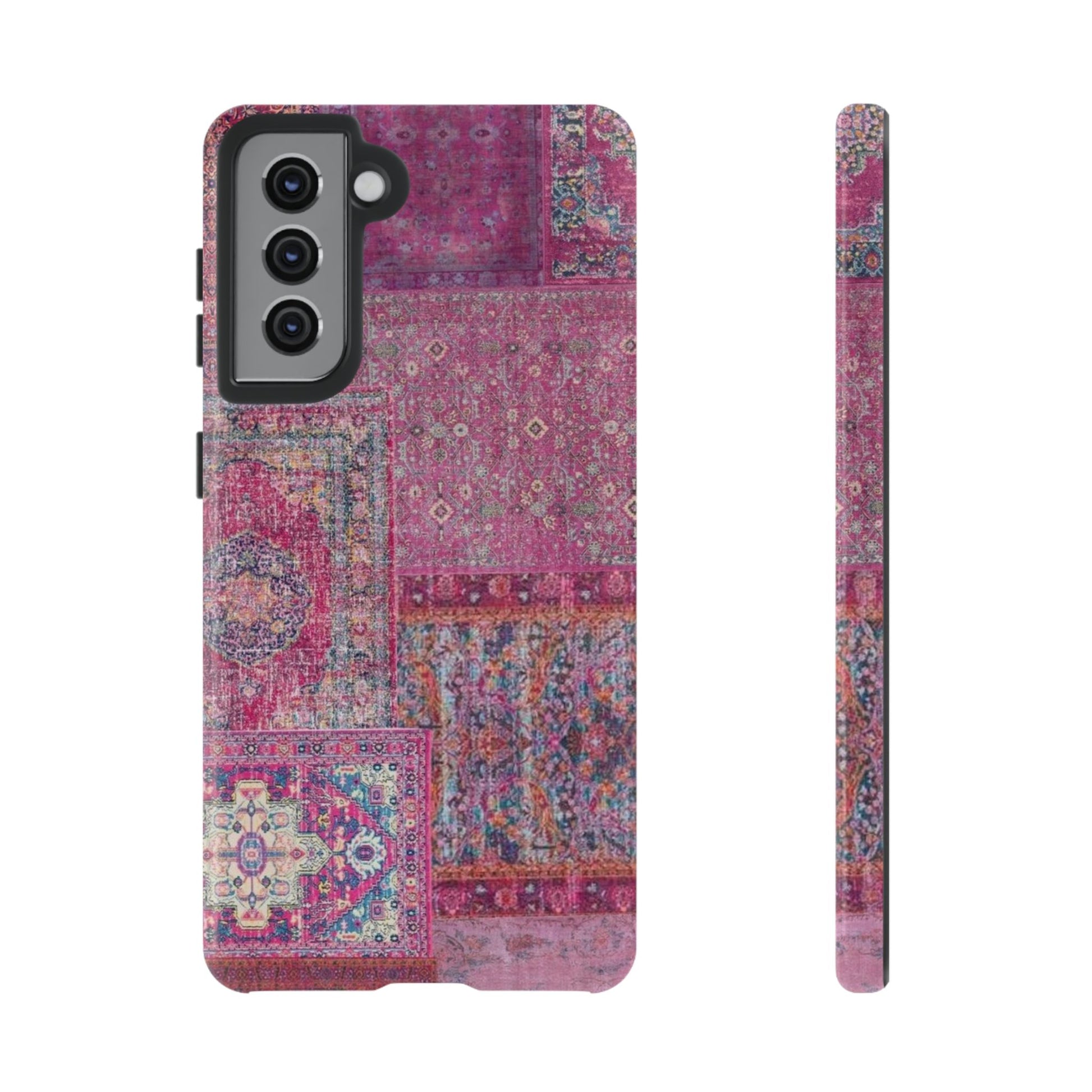 Dark Pink Persian Rug Case