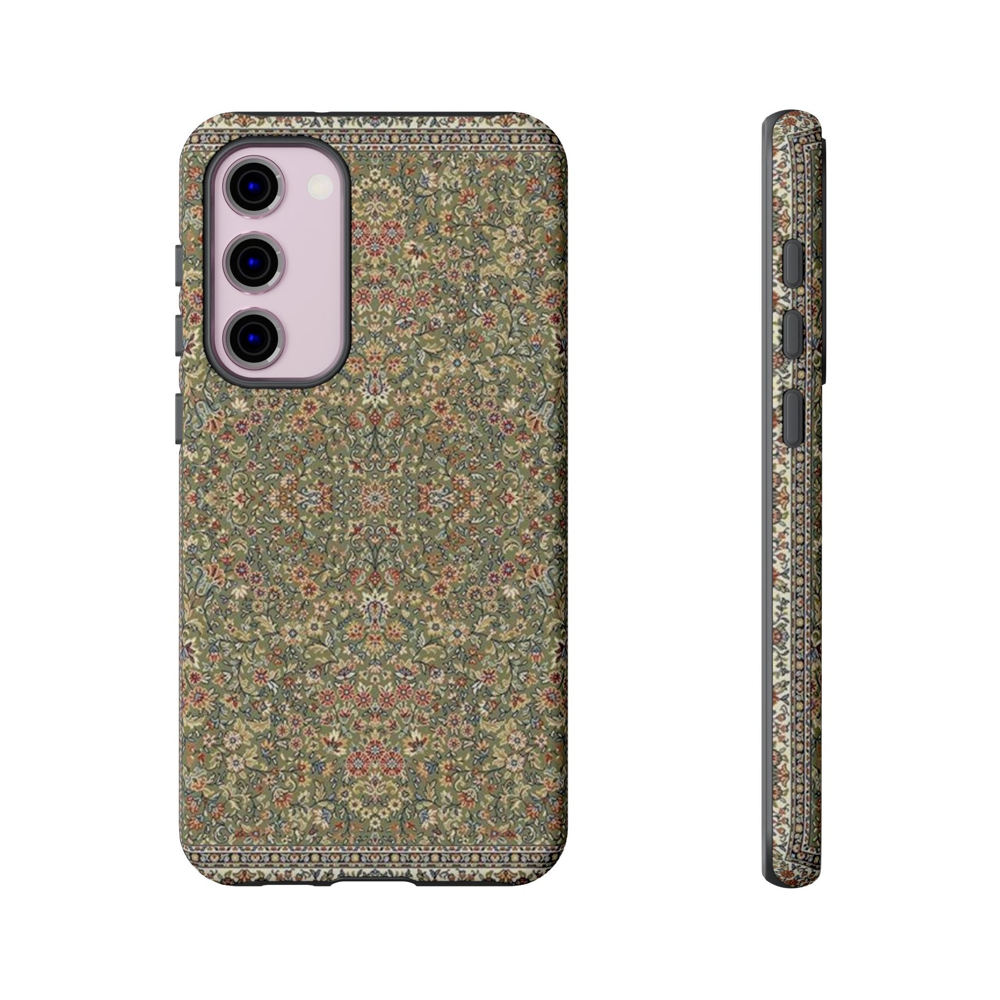 Green Persian Rug Case