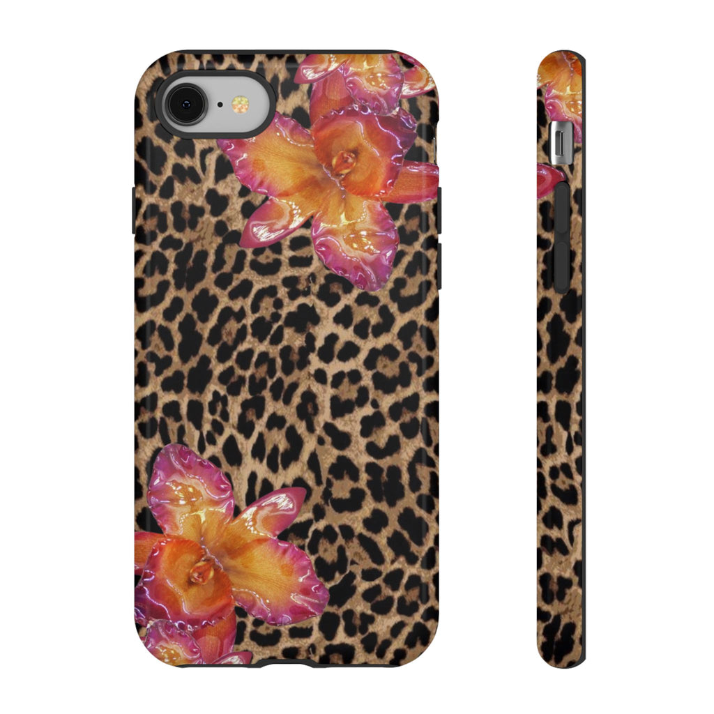 Leopard flower case