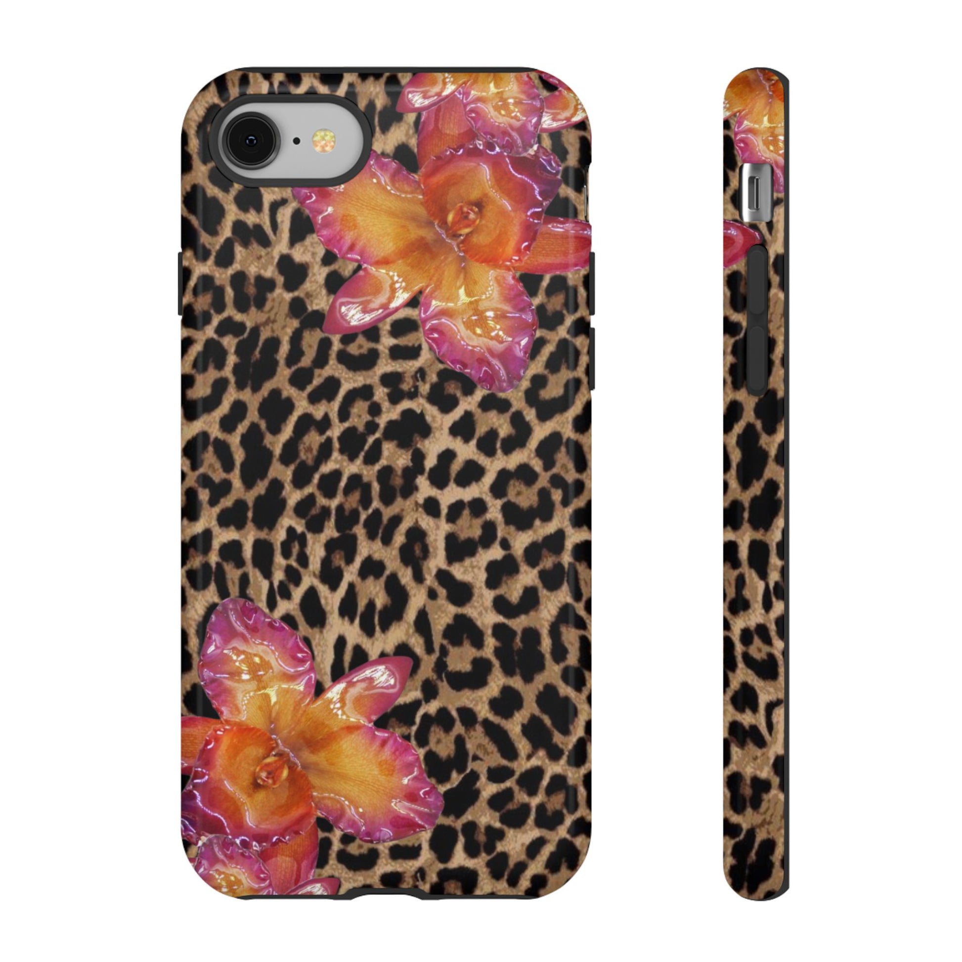Leopard flower case