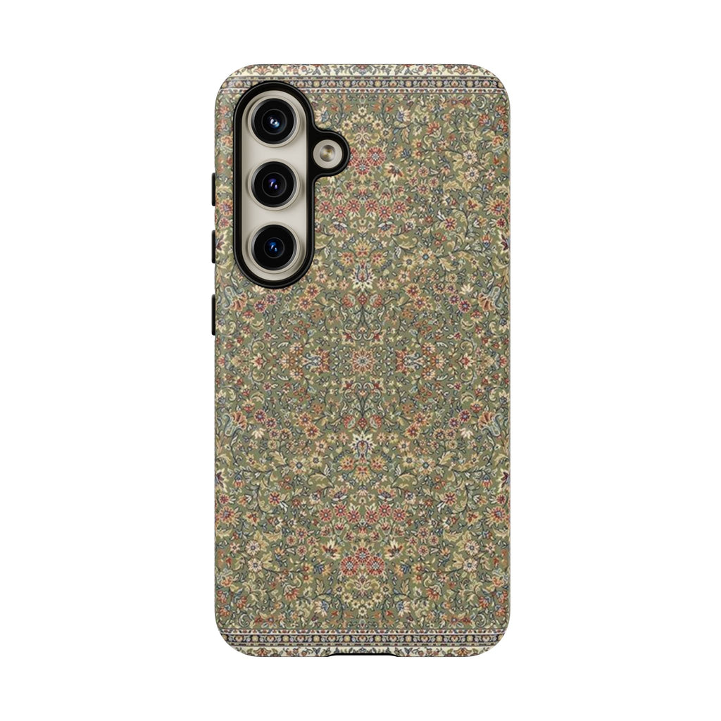 Green Persian Rug Case