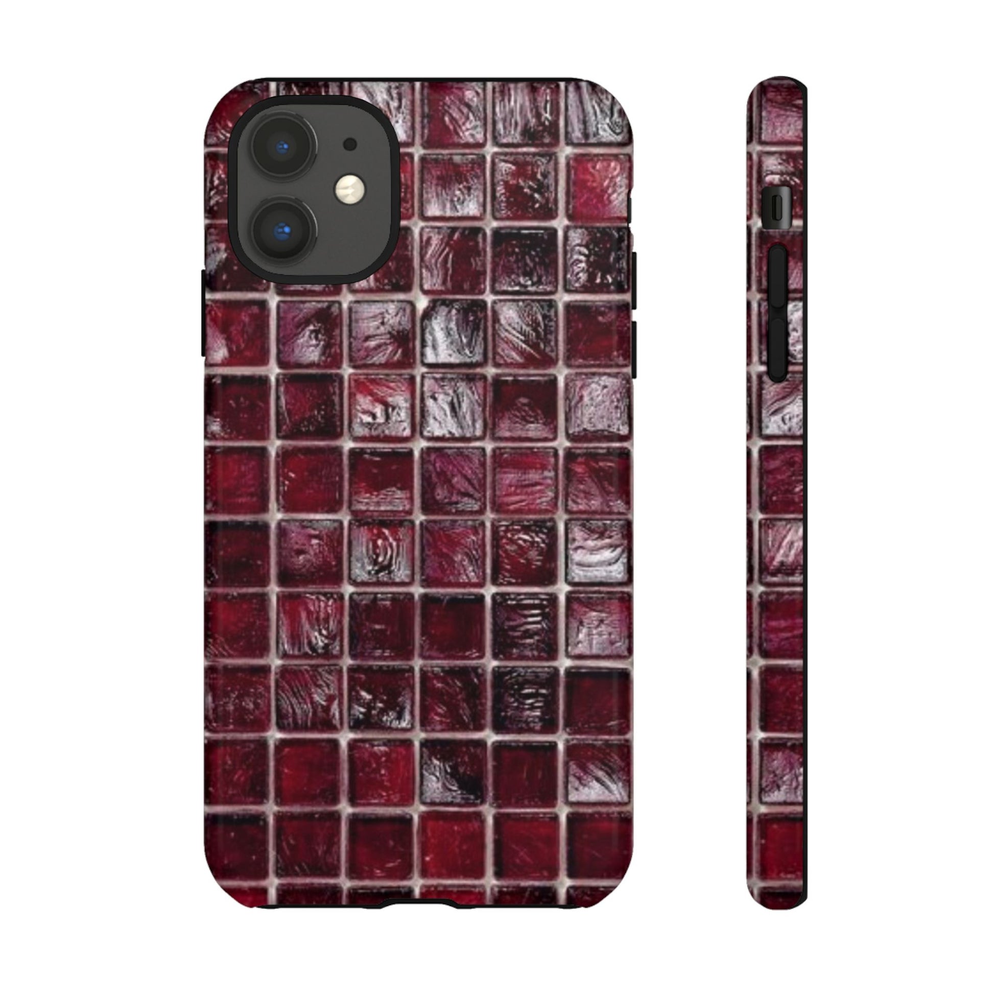Red Mosaic Case