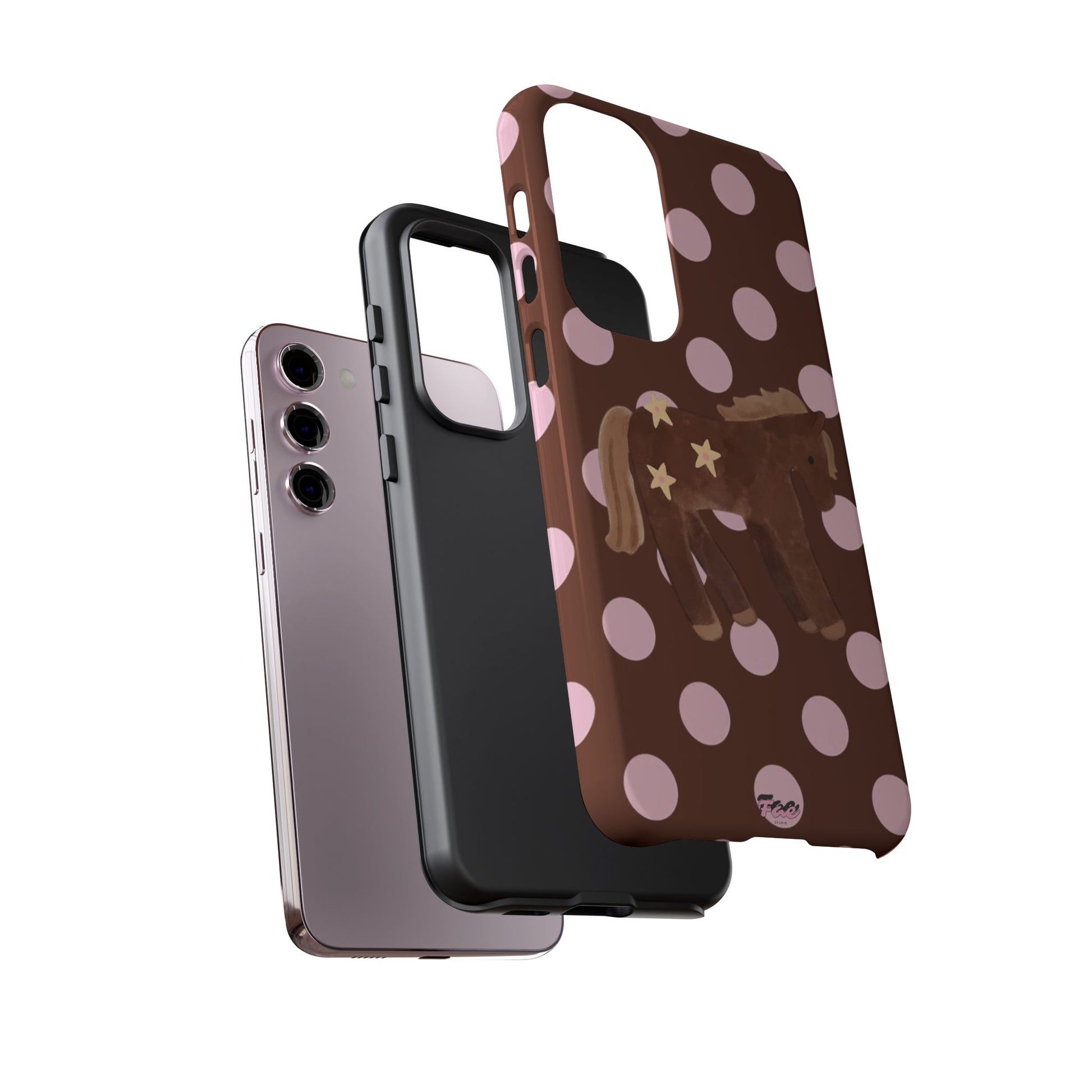 The horse year  case (brown)