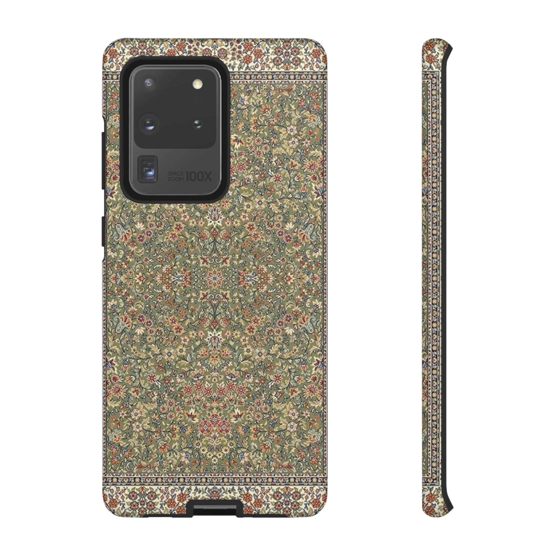 Green Persian Rug Case