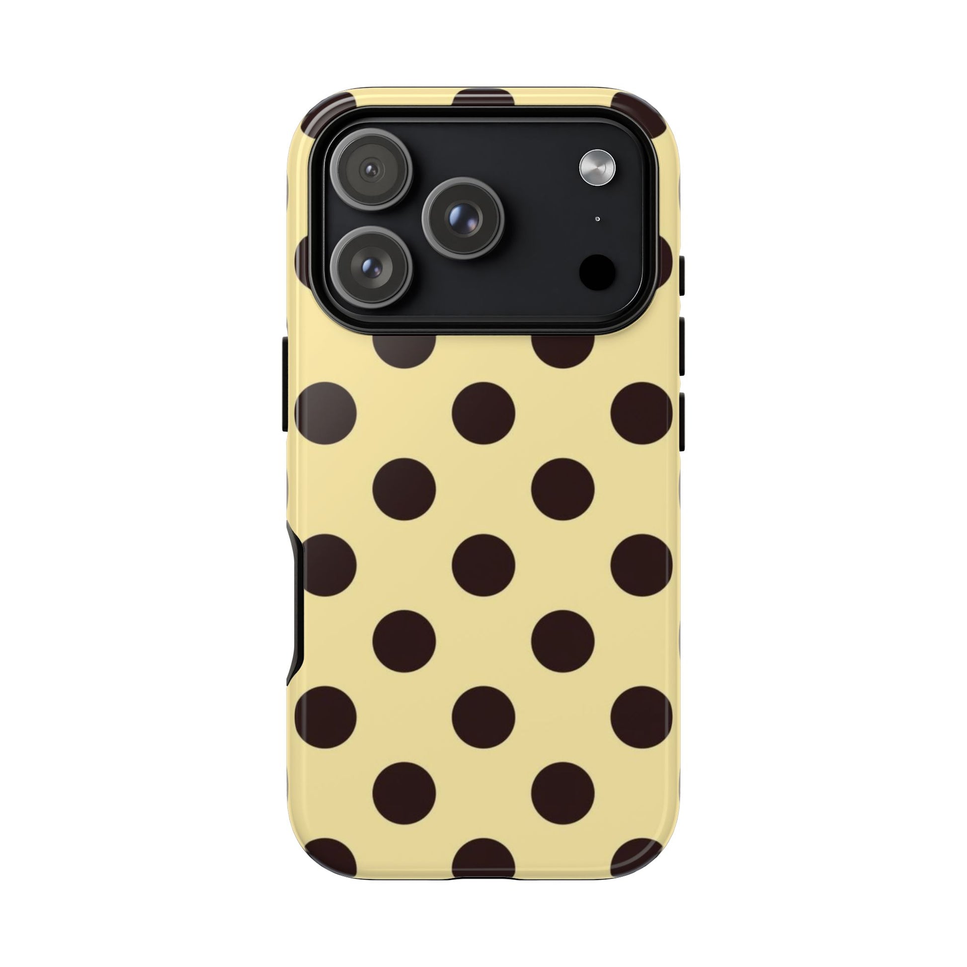 Yellow polka dot  case