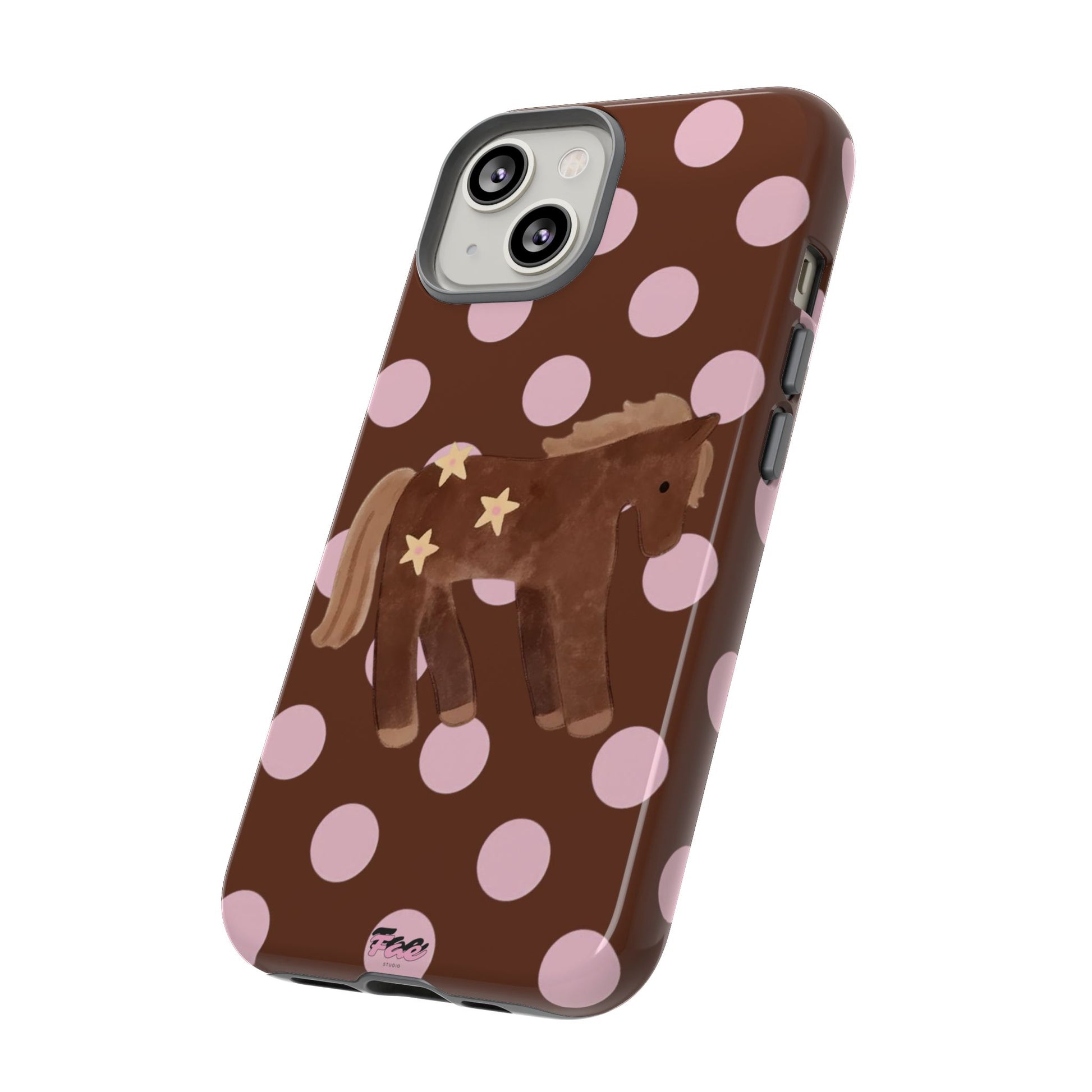 The horse year  case (brown)