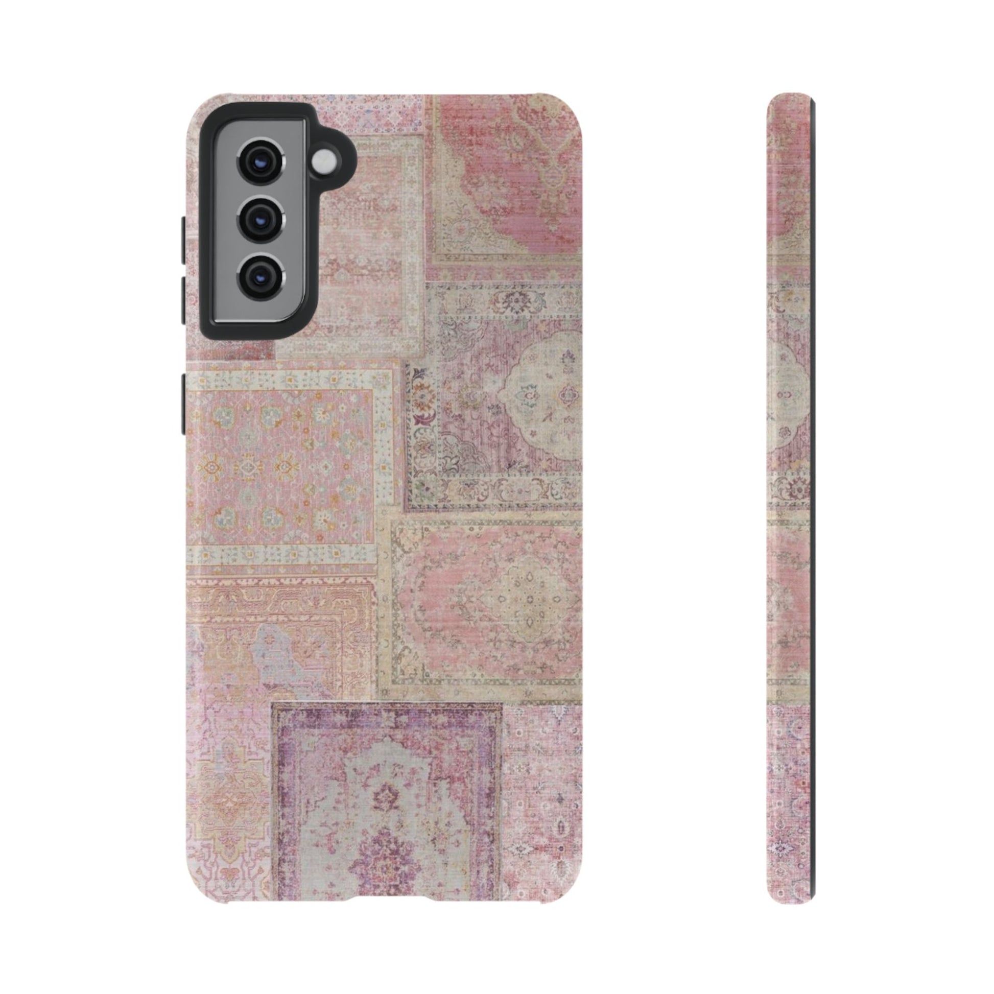 Pink Persian Rug Case (collage)