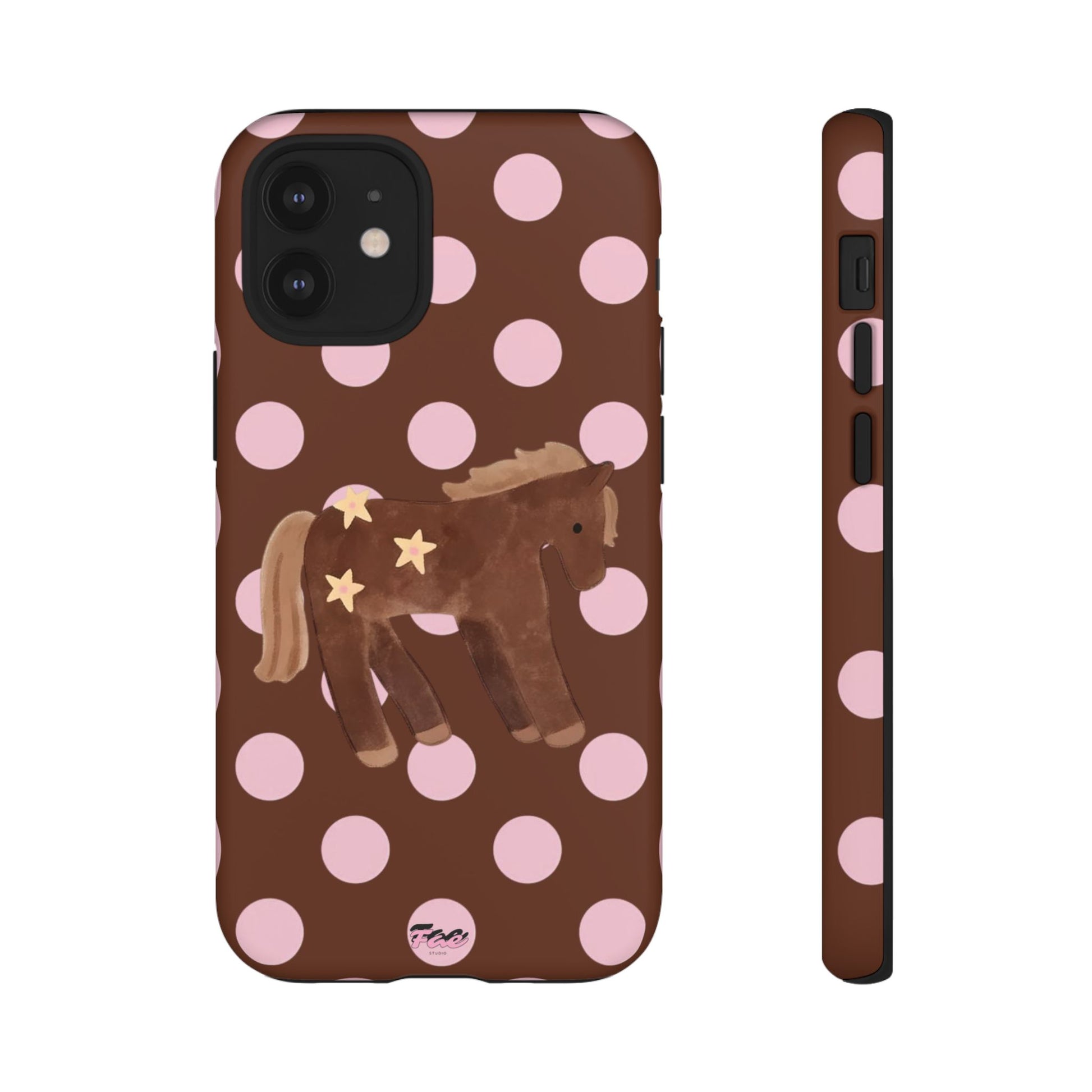 The horse year  case (brown)