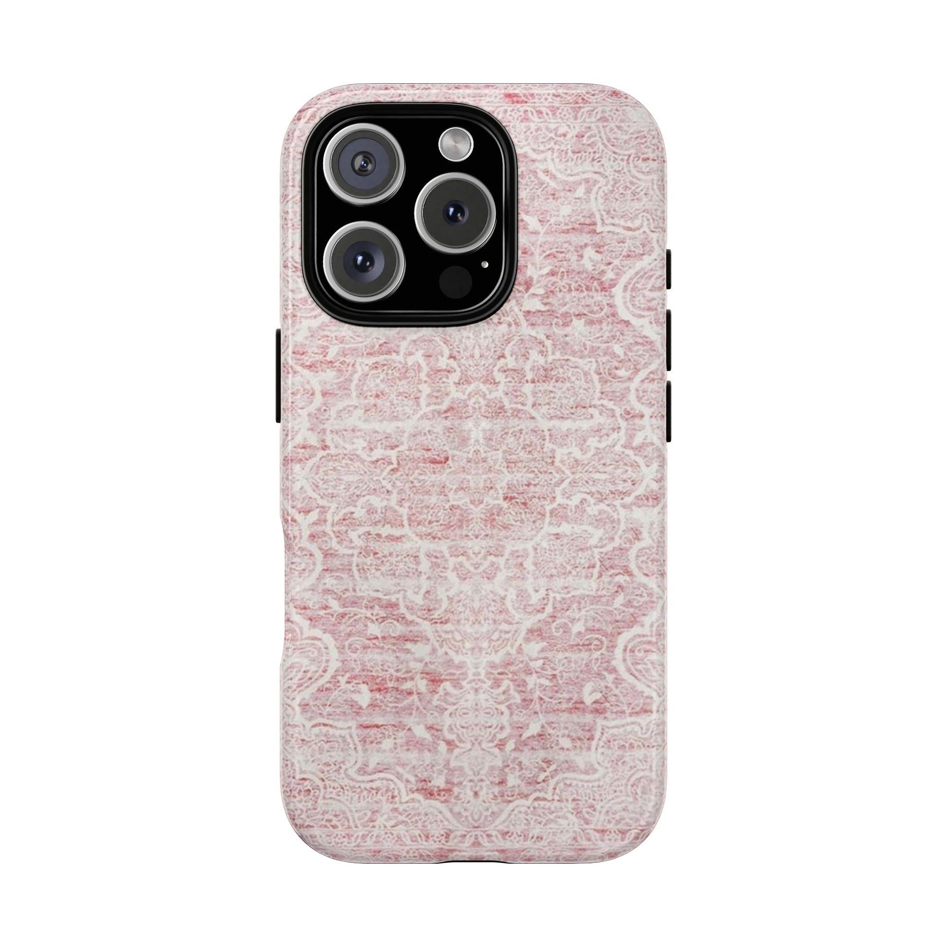 Pink Persian Rug Case