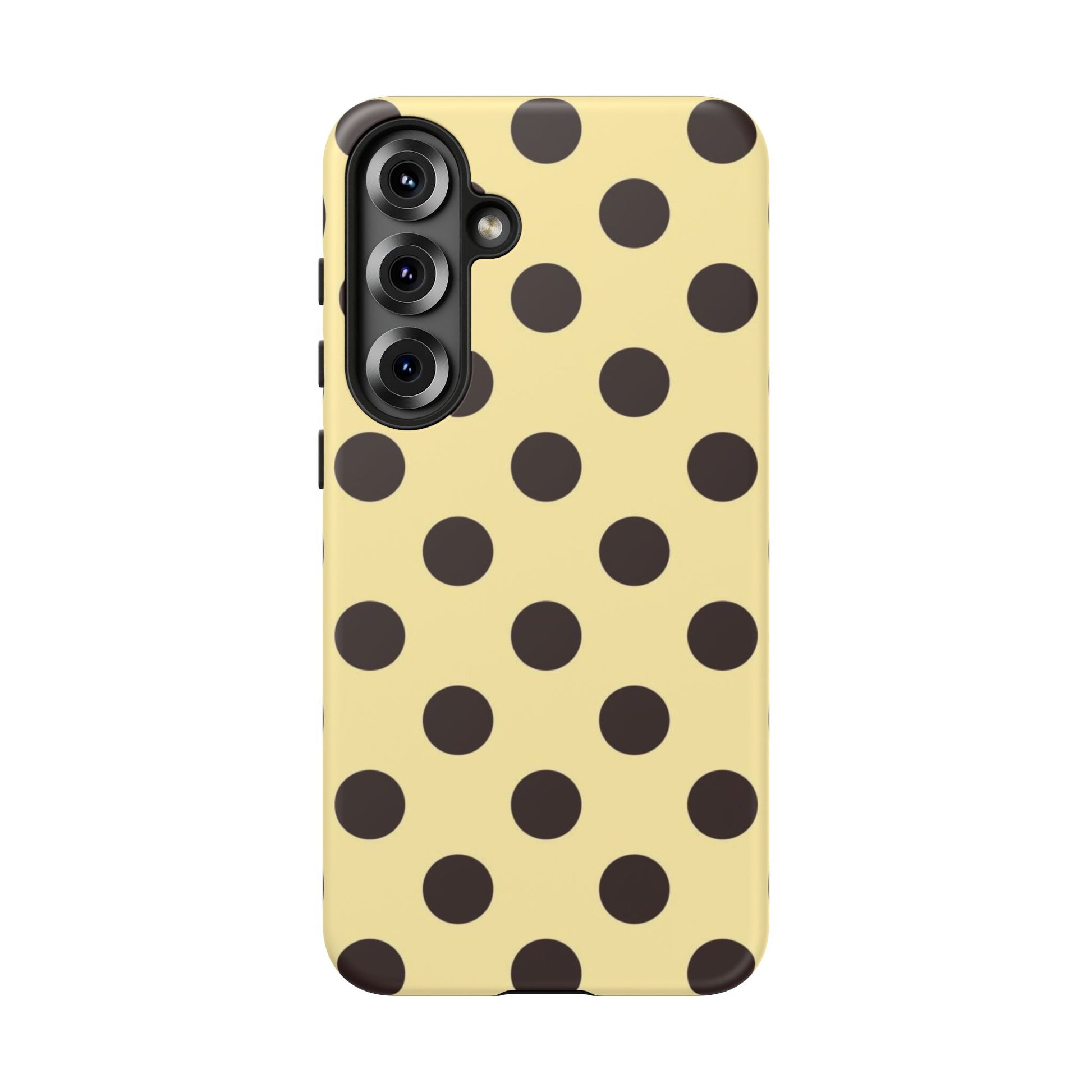 Yellow polka dot  case
