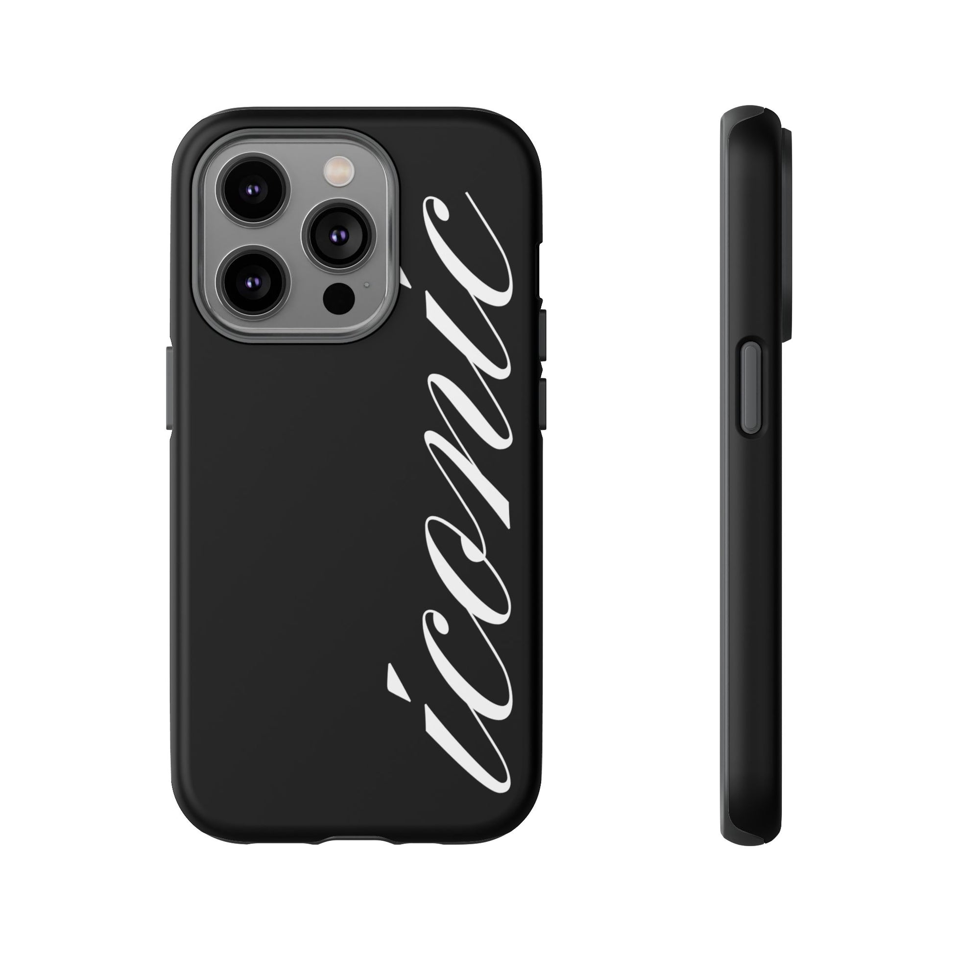 Iconic black case