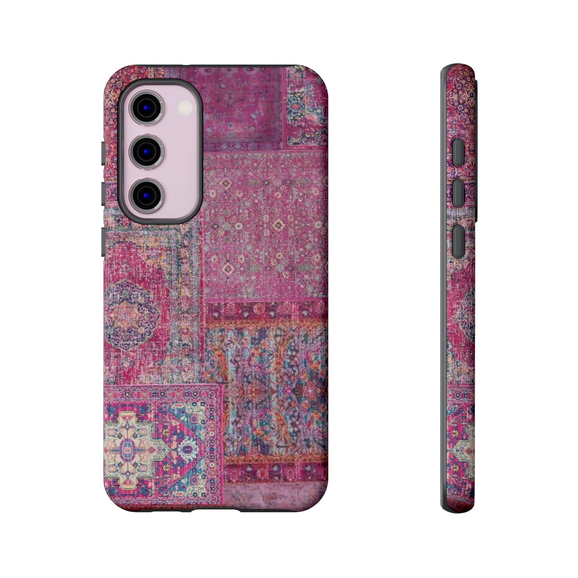 Dark Pink Persian Rug Case