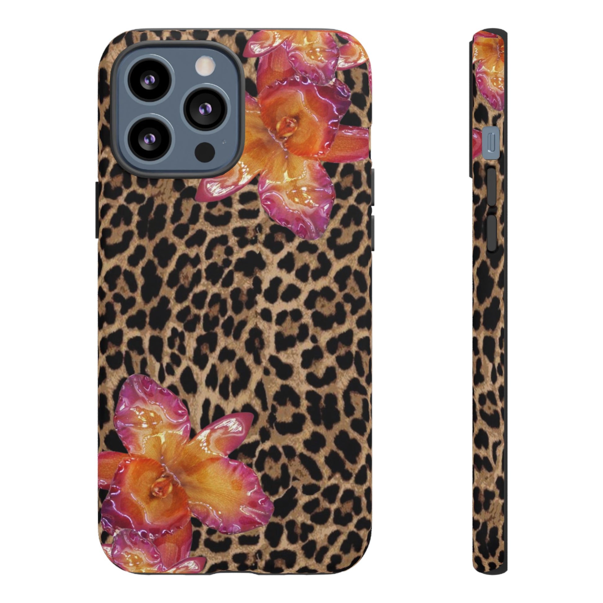 Leopard flower case