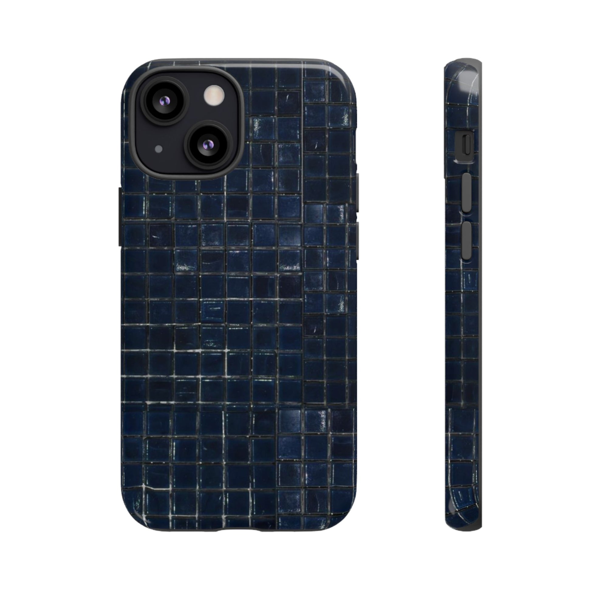 Dark Blue Mosaic Case