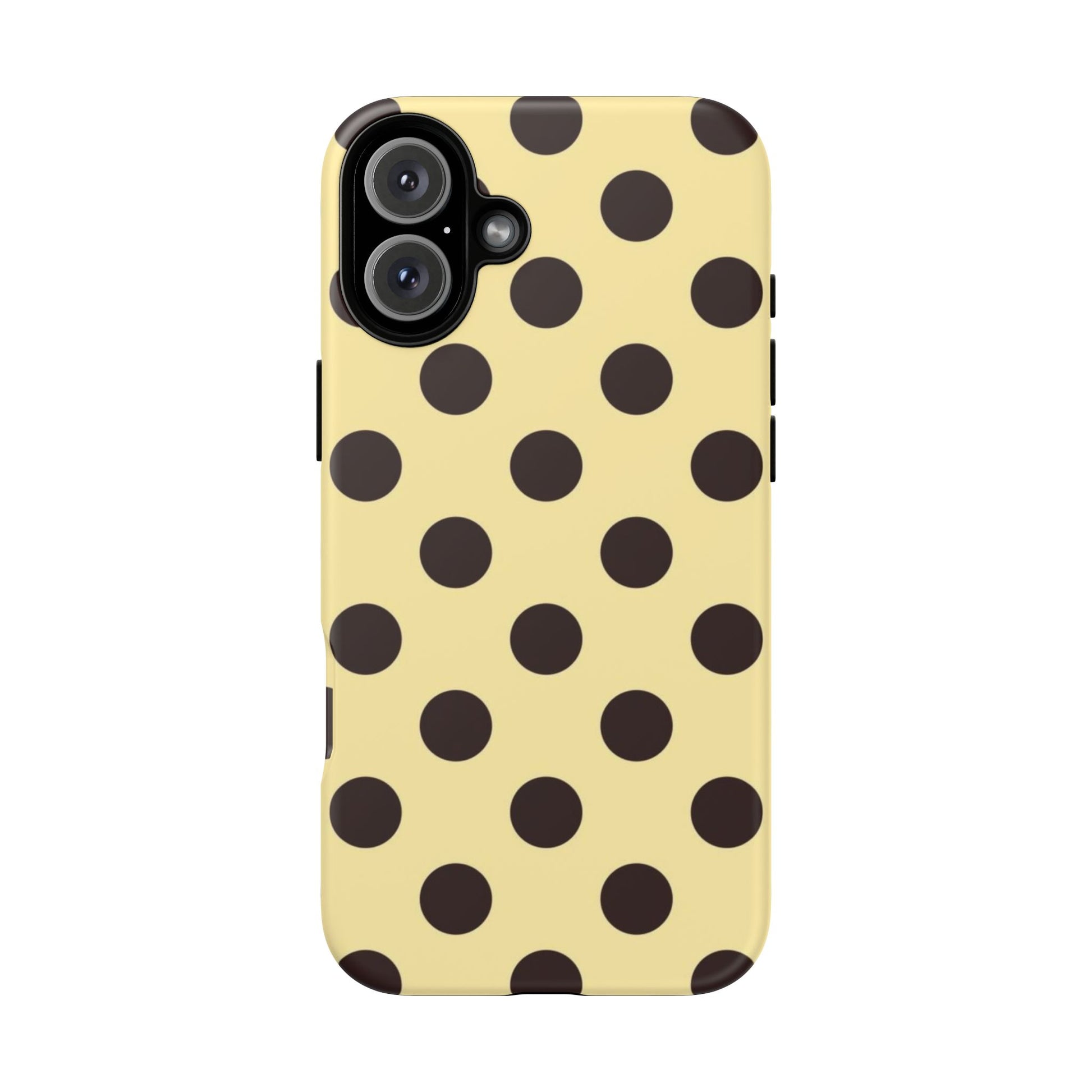 Yellow polka dot  case