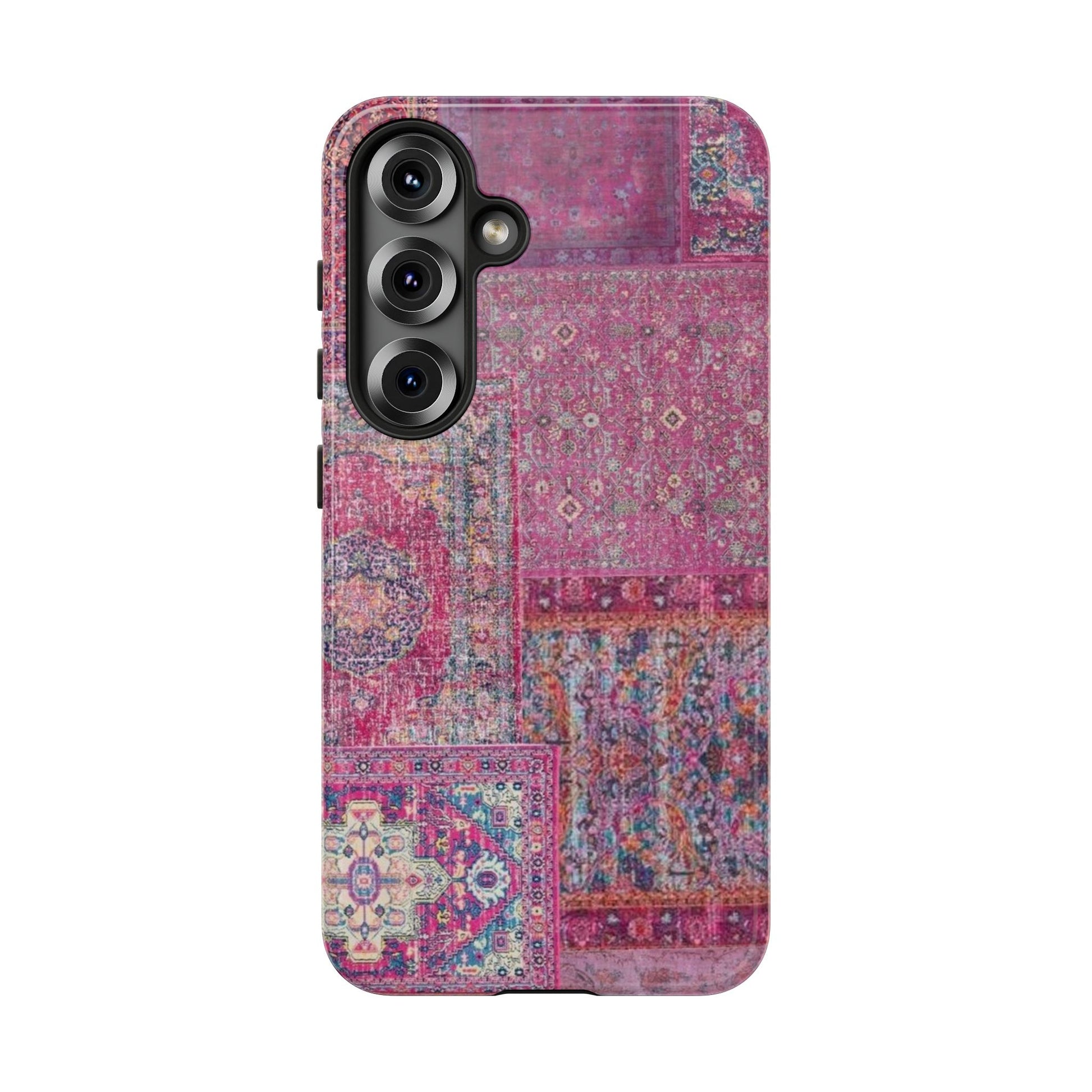 Dark Pink Persian Rug Case